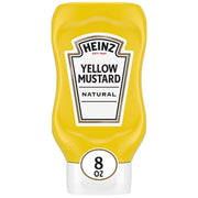 Heinz Yellow Mustard, 8 oz Bottle