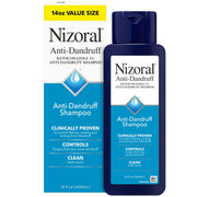 Nizoral Anti-Schuppen-Shampoo mit 1% Ketoconazol, 414 ml, frischer Duft, Anti-Pilz-Shampoo