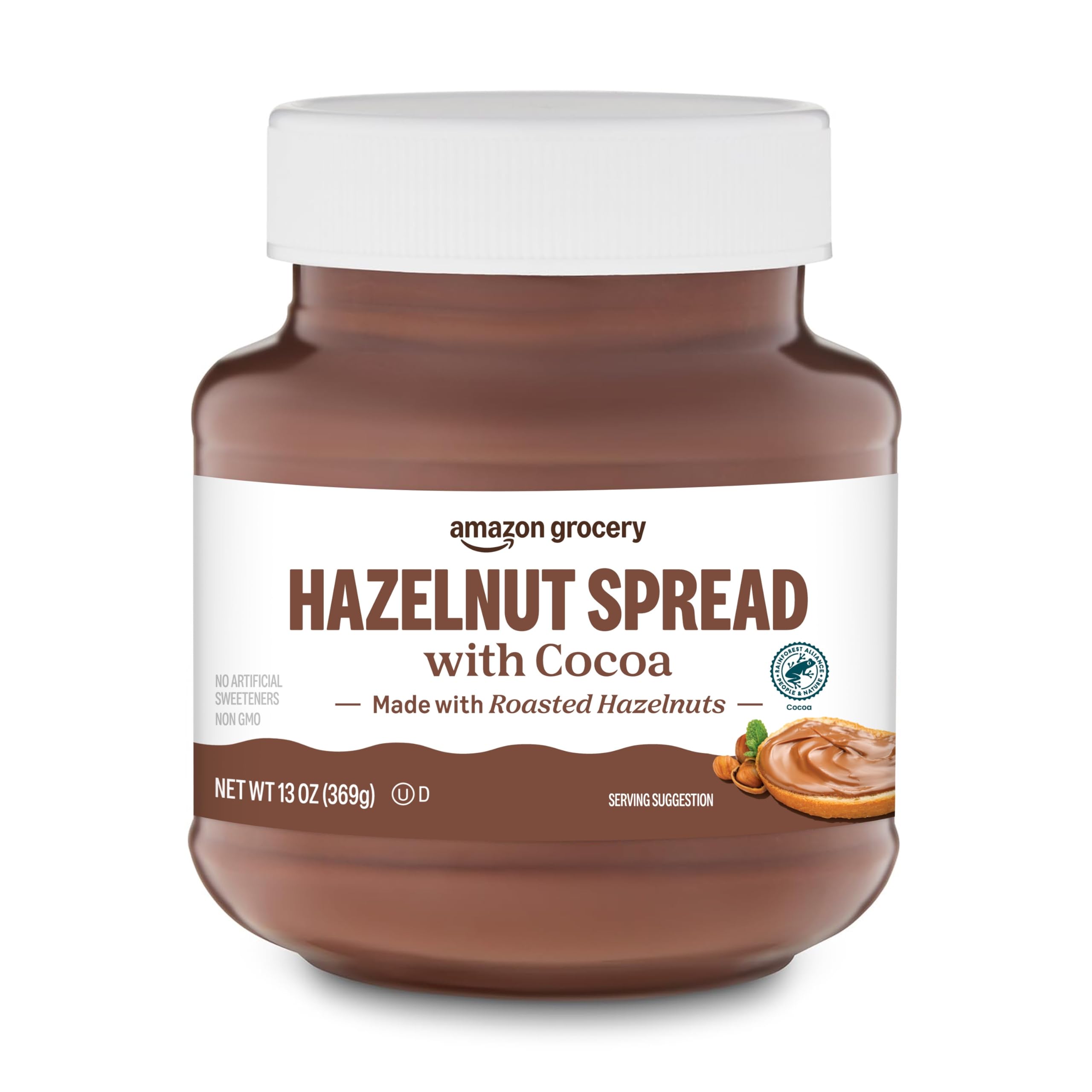 Grocery, Hazelnut Spread With Cocoa, 13 Oz (Previously Fresh, Packaging May Vary)