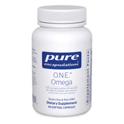 Pure Encapsulations O.N.E. Omega - Fish Oil Supplement for Heart Health, Joints, Skin, Eyes, and Cognition* - Fish Oil Concentrate with EPA and DHA - 60 Softgel Capsules