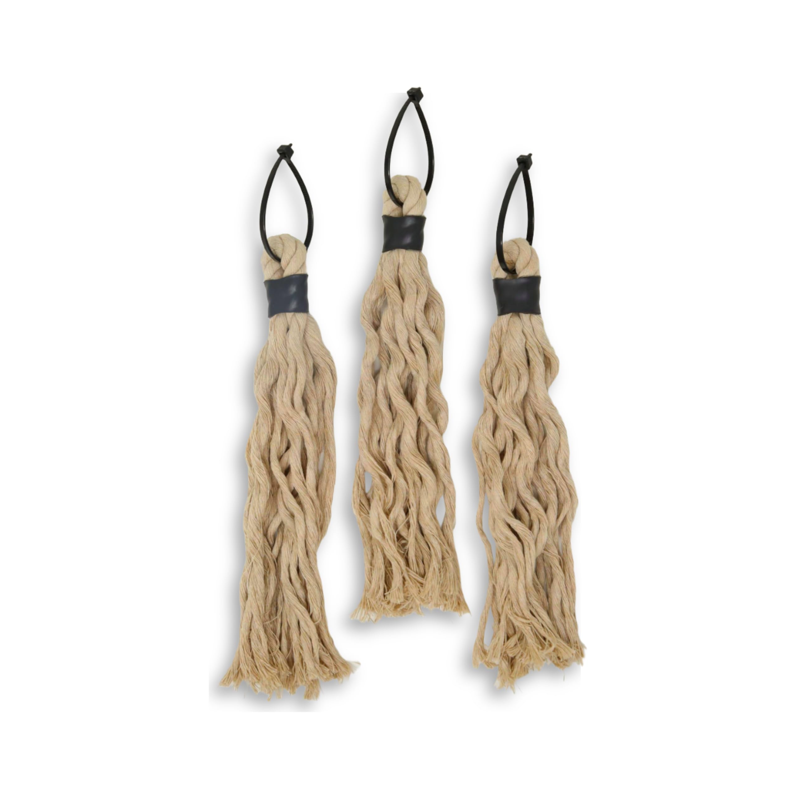 HODAG HempScent Scrape Tassels Scent Wicks for Deer Hunting - Effective Whitetail Attractant & Lure - Apply Buck or Doe Urine, Estrus for Mock Scrapes - Super Absorbent Rope Blend for Hunters (3-Pack)