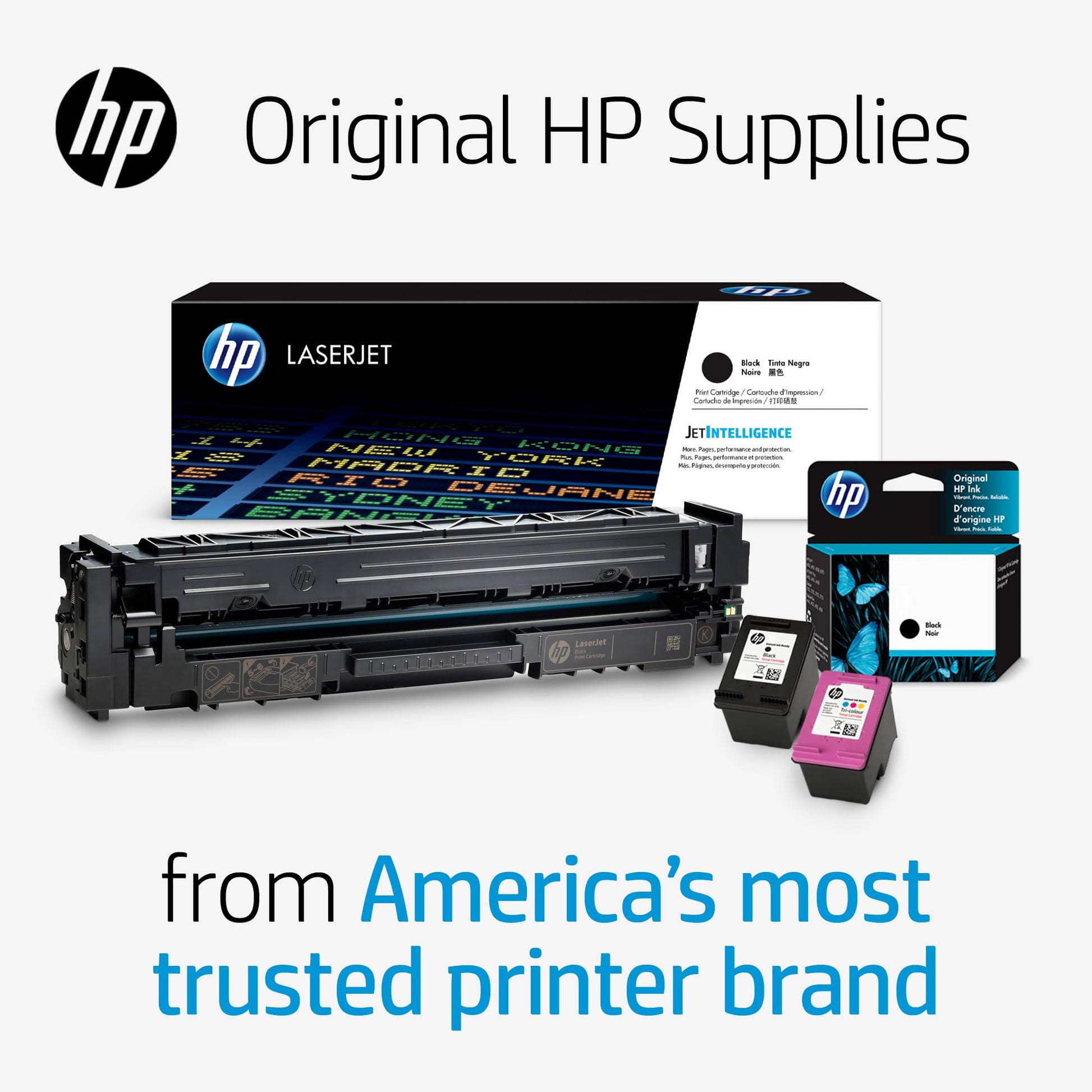 HP 68 Black/Tri-Color Ink Cartridges (2-Pack) | Works Envy 6100e, 6500e Series | Eligible for Instant Ink | 6L6S2TN