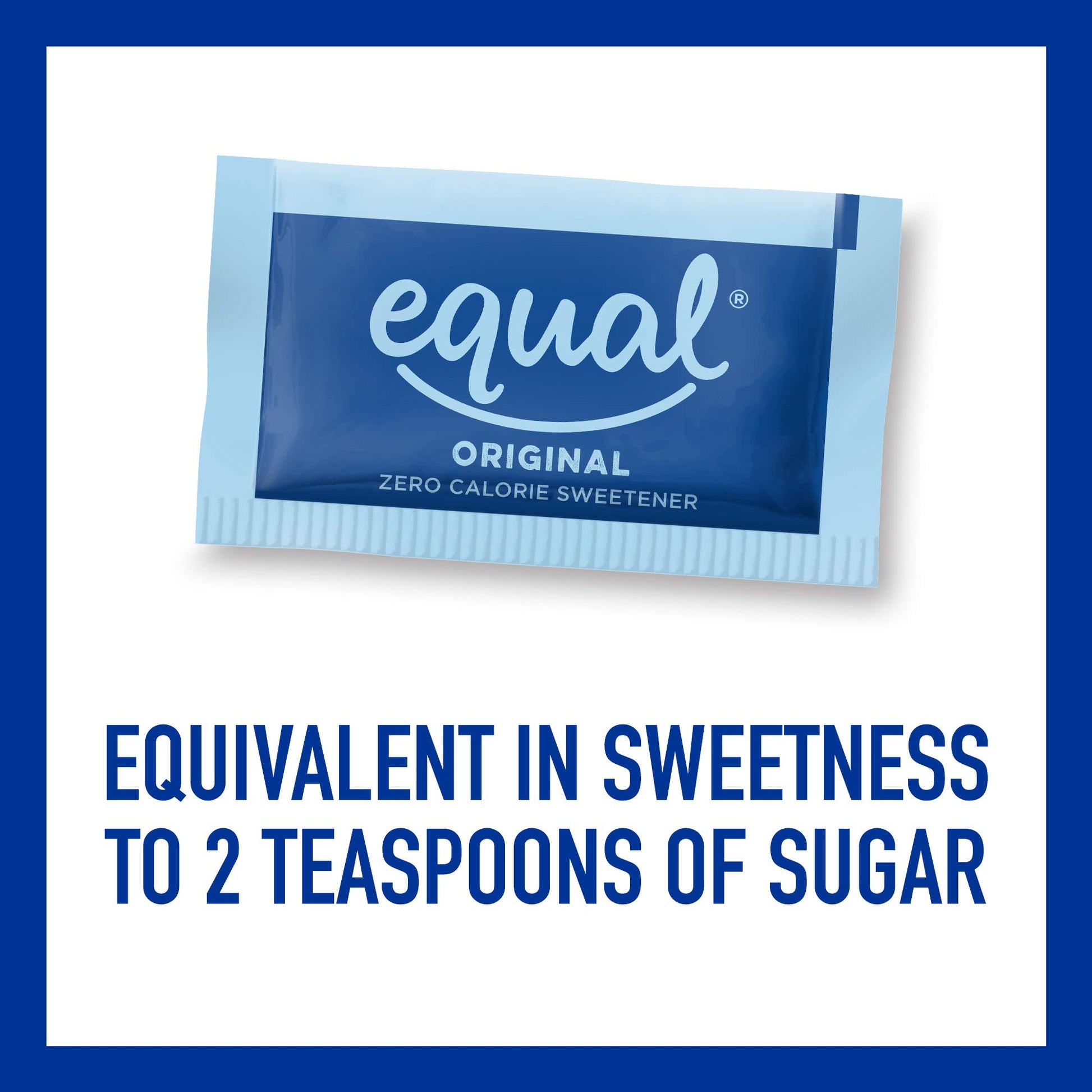 EQUAL 0 Calorie Sweetener, Aspartame and Acesulfame-K Sweetener Packets, Zero Calorie Sugar Alternative, Erythritol Free, 800 Ct (Pack of 1)