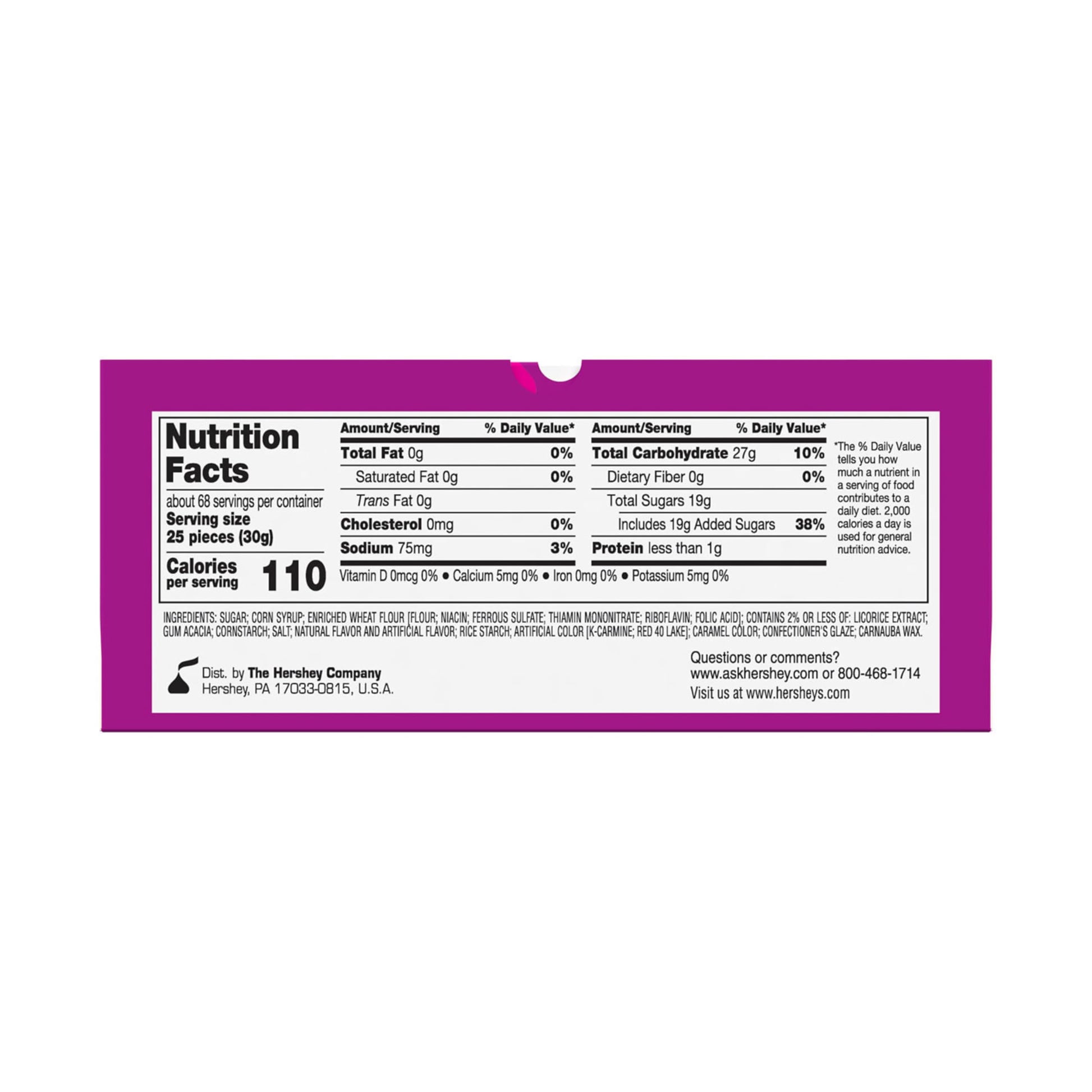 GOOD & PLENTY Licorice Fat Free, Candy Boxes, 6 oz (12 Count)