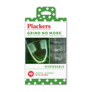 Plackers Grind No More Night Guard, Nighttime Protection for Teeth, Sleep Well, BPA Free, Ready to Wear, Disposable, One Size Fits All, 10 Count