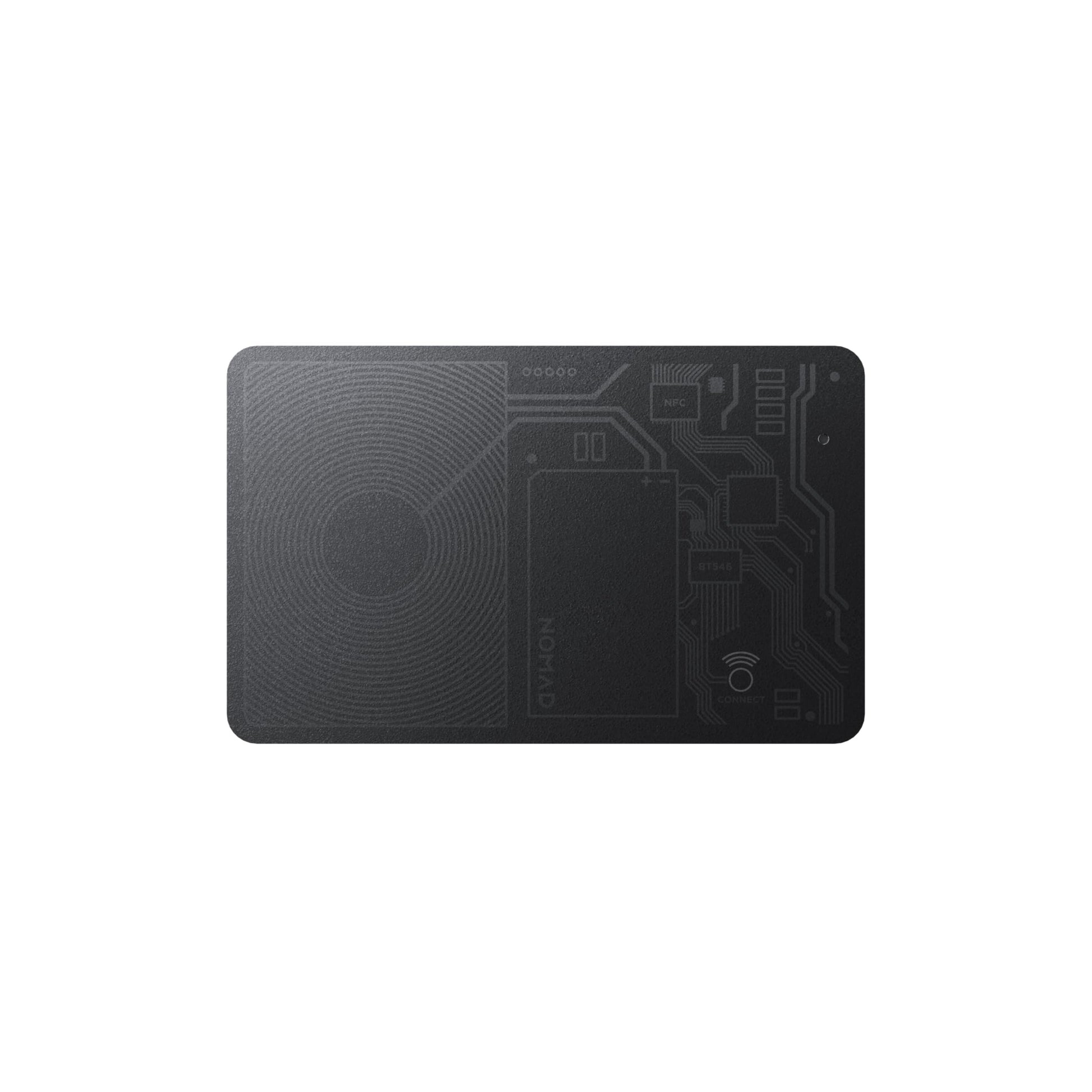 Nomad Tracking Card, Slim Card Tracker With IPX7 Waterproof and Dust Proof - Card Tracker for Wallet, Luggage & Passport, 5 Months Gps Tracker Long Battery Life, Rechargeable, Compatible with iOS Only