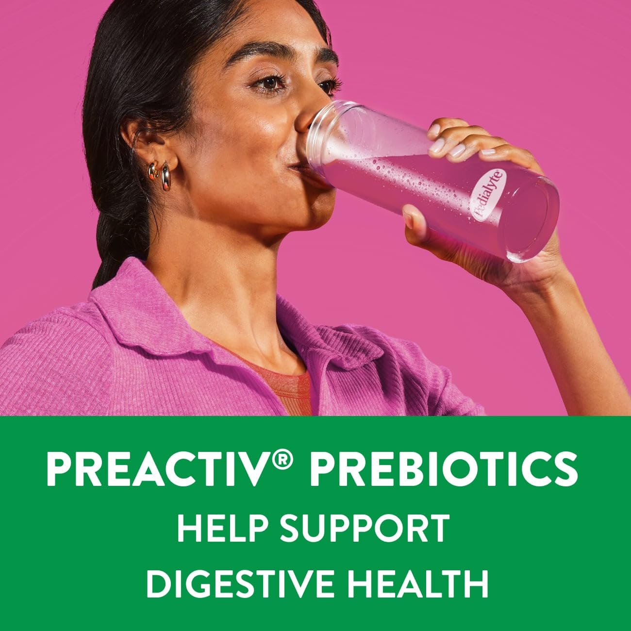 Pedialyte AdvancedCare Electrolyte Solution Has PreActivPrebiotics | Hydration Drink | Strawberry Lemonade, 1 Liter, Pack of 4