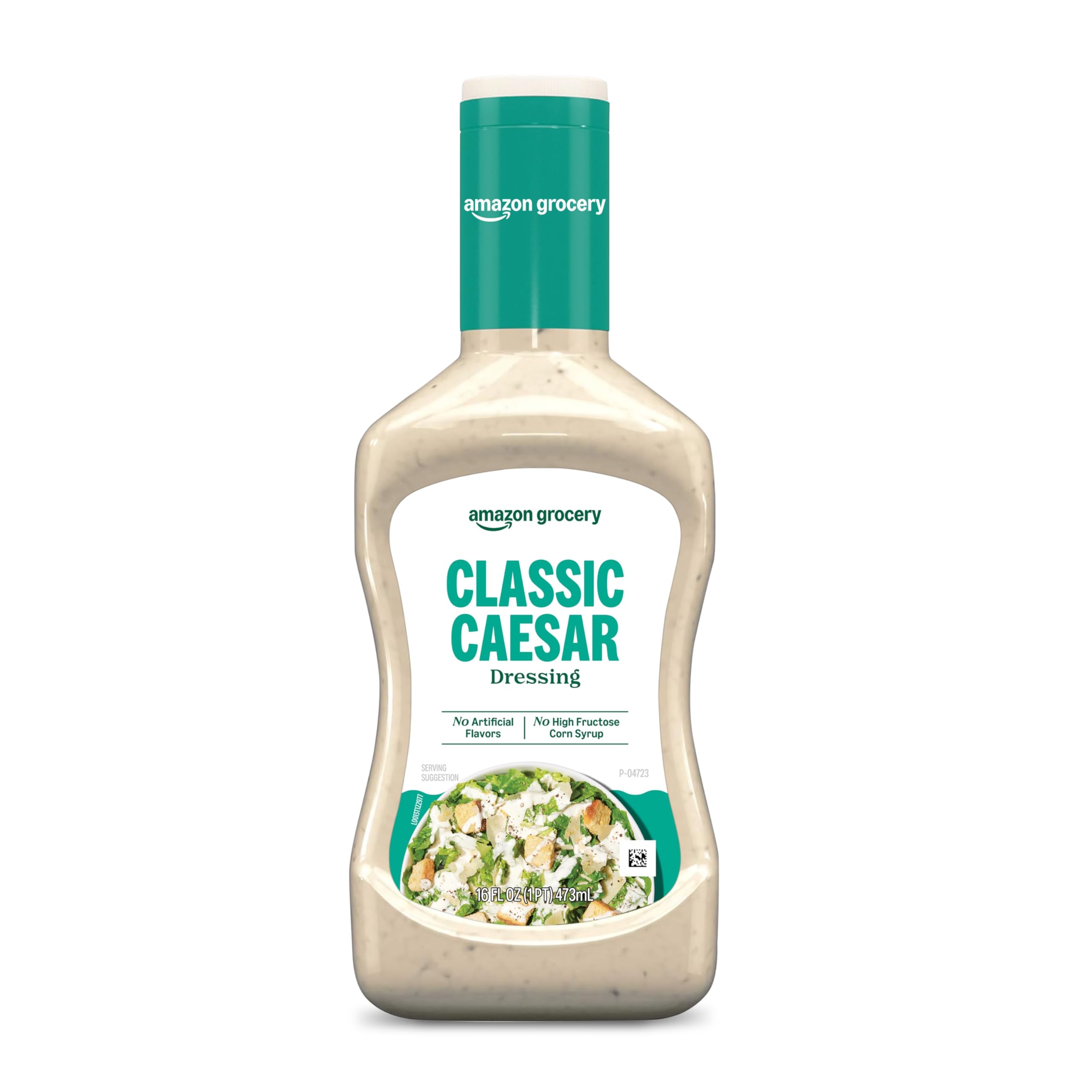 Grocery, Classic Caesar Dressing, 16 Fl Oz (Previously Happy Belly, Packaging May Vary)