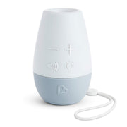 Munchkin Shhh... Baby-Einschlafhilfe, Soundmaschine mit weißem Rauschen und Nachtlicht, tragbar für Reisen, Blau