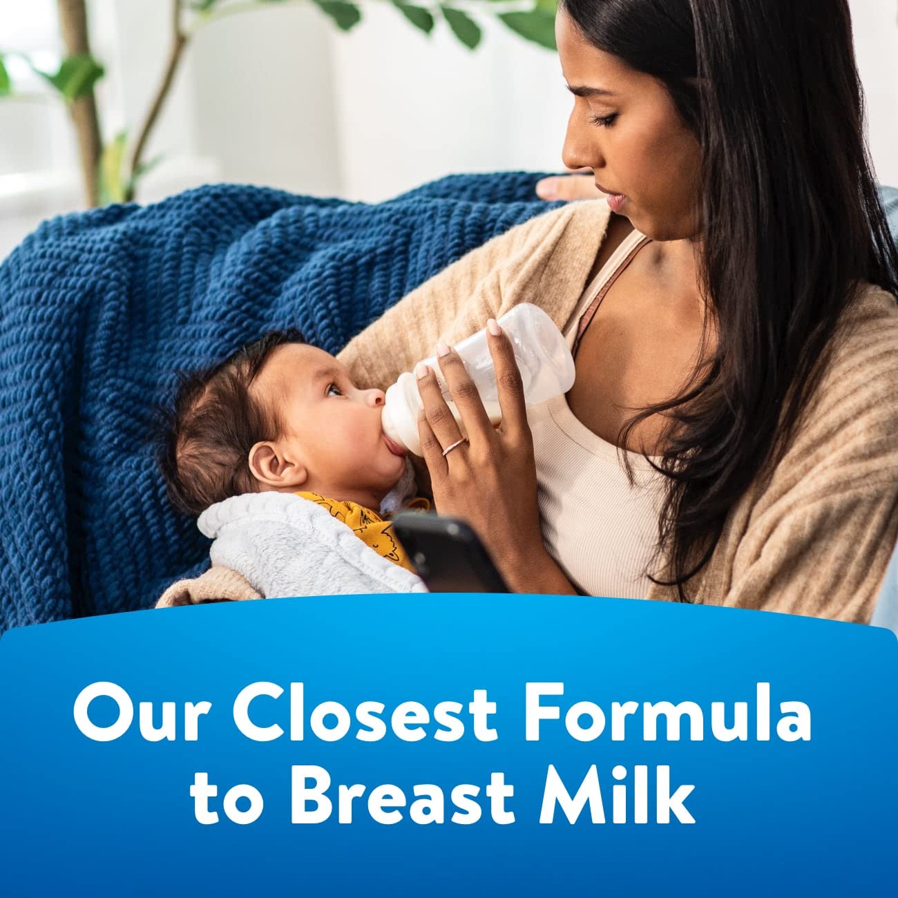 Similac 360 Total Care Infant Formula, Has 5 HMO Prebiotics, Our Closest Prebiotic Blend to Breast Milk, Non-GMO, Baby Formula Powder, 20.6-oz Tub
