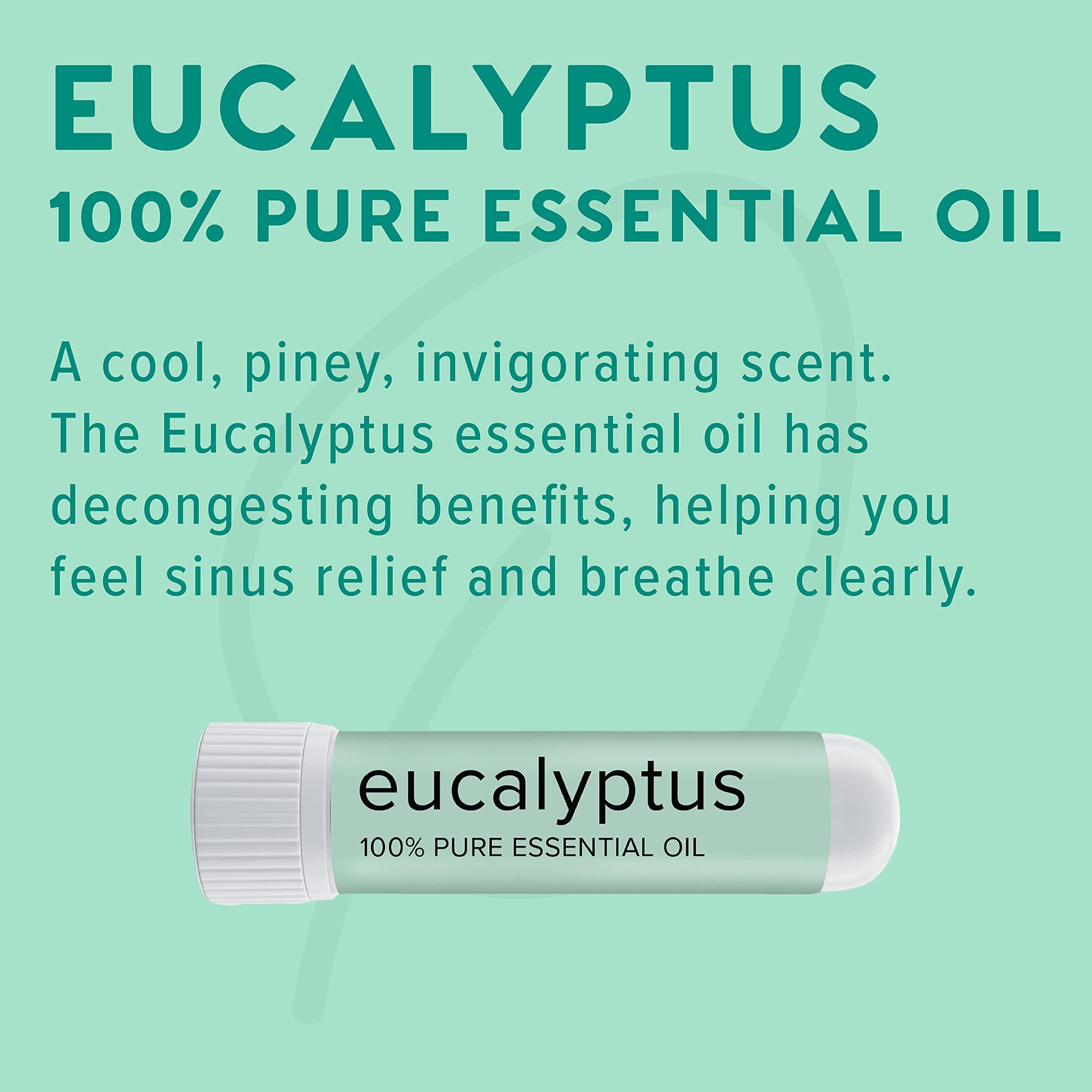 MOXĒ Eucalyptus Essential Oil Nasal Inhaler, Sinus & Congestion Relief, Daily Relaxation, Stress Relief, Therapeutic No-Mess Aromatherapy, Pure and Natural, Made in USA (3 Pack) packaging may vary