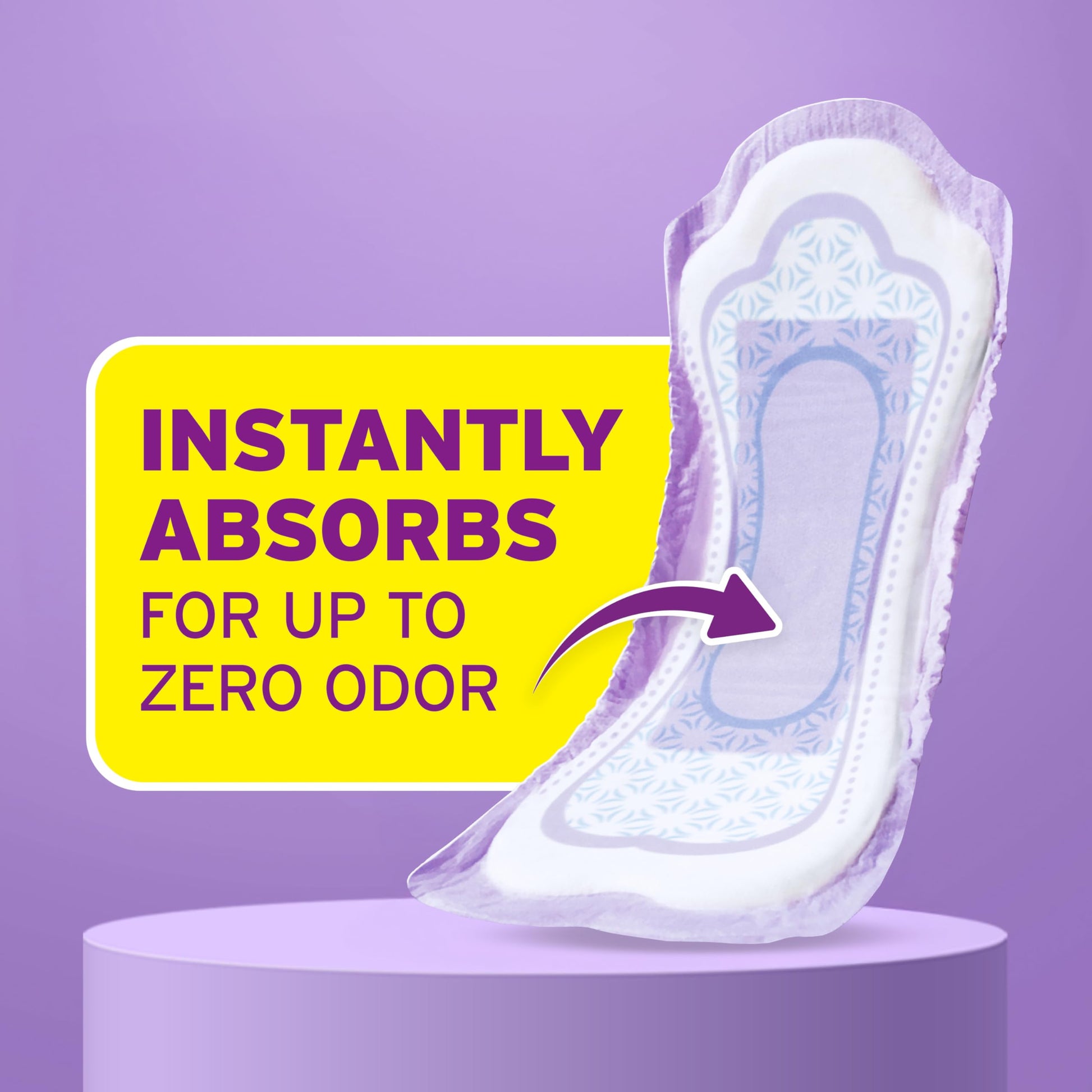 Poise Incontinence Pads & Postpartum Incontinence Pads, 3 Drop Light Absorbency, Regular Length, 120 Count (4 Packs of 30), Packaging May Vary