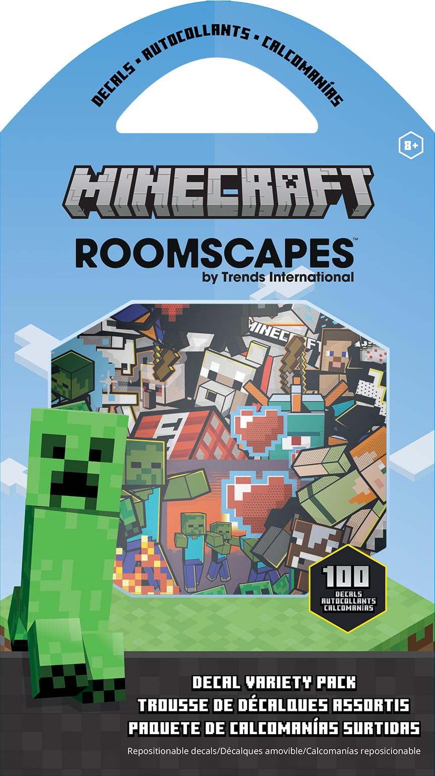 Minecraft Decal Variety Pack (100-Pack) Decal Variety Pack