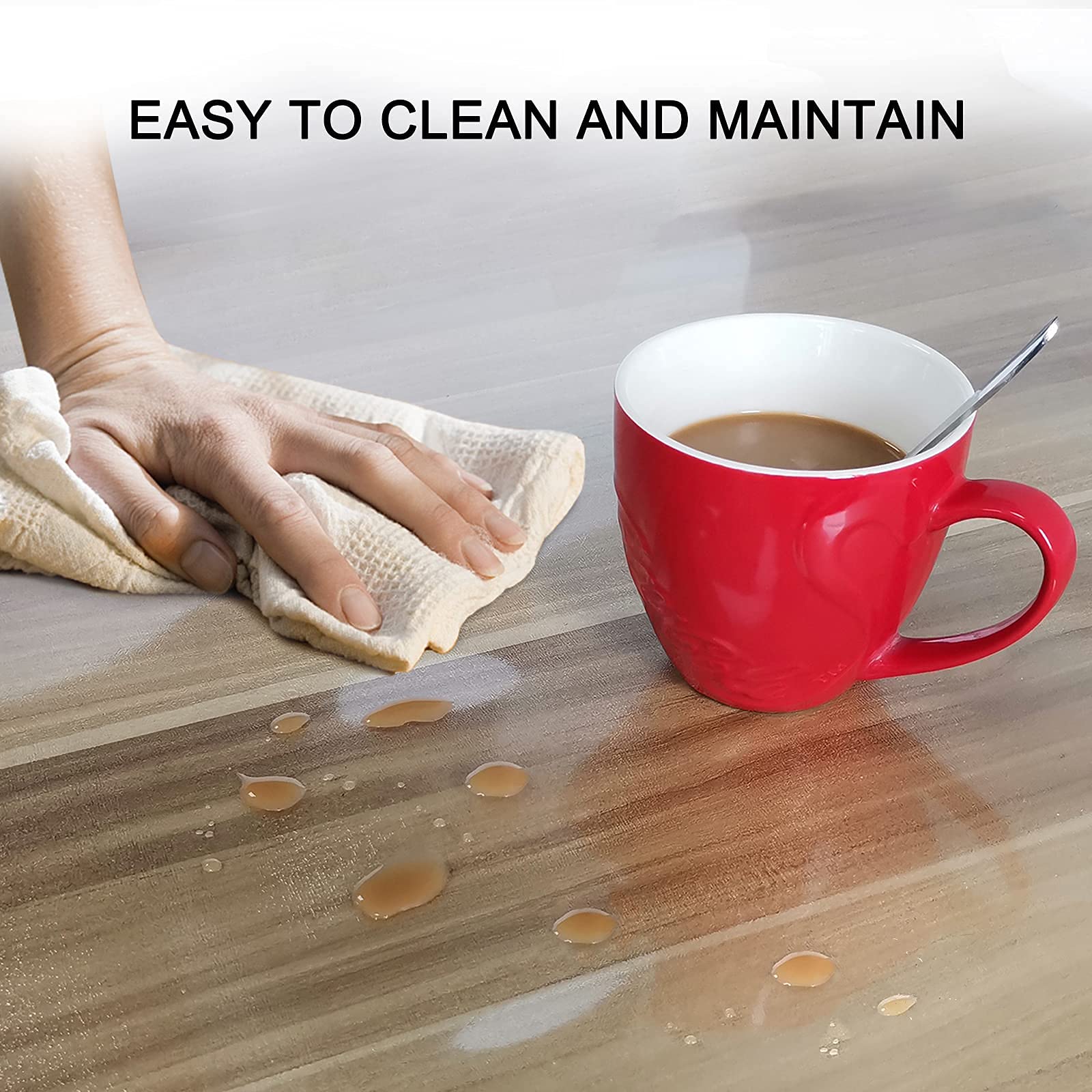 SHAREWIN Office Chair Mat for Hardwood Floors - 36"x47" Desk Chair Mats Home Floor Protector Heavy Duty - Easy Clean