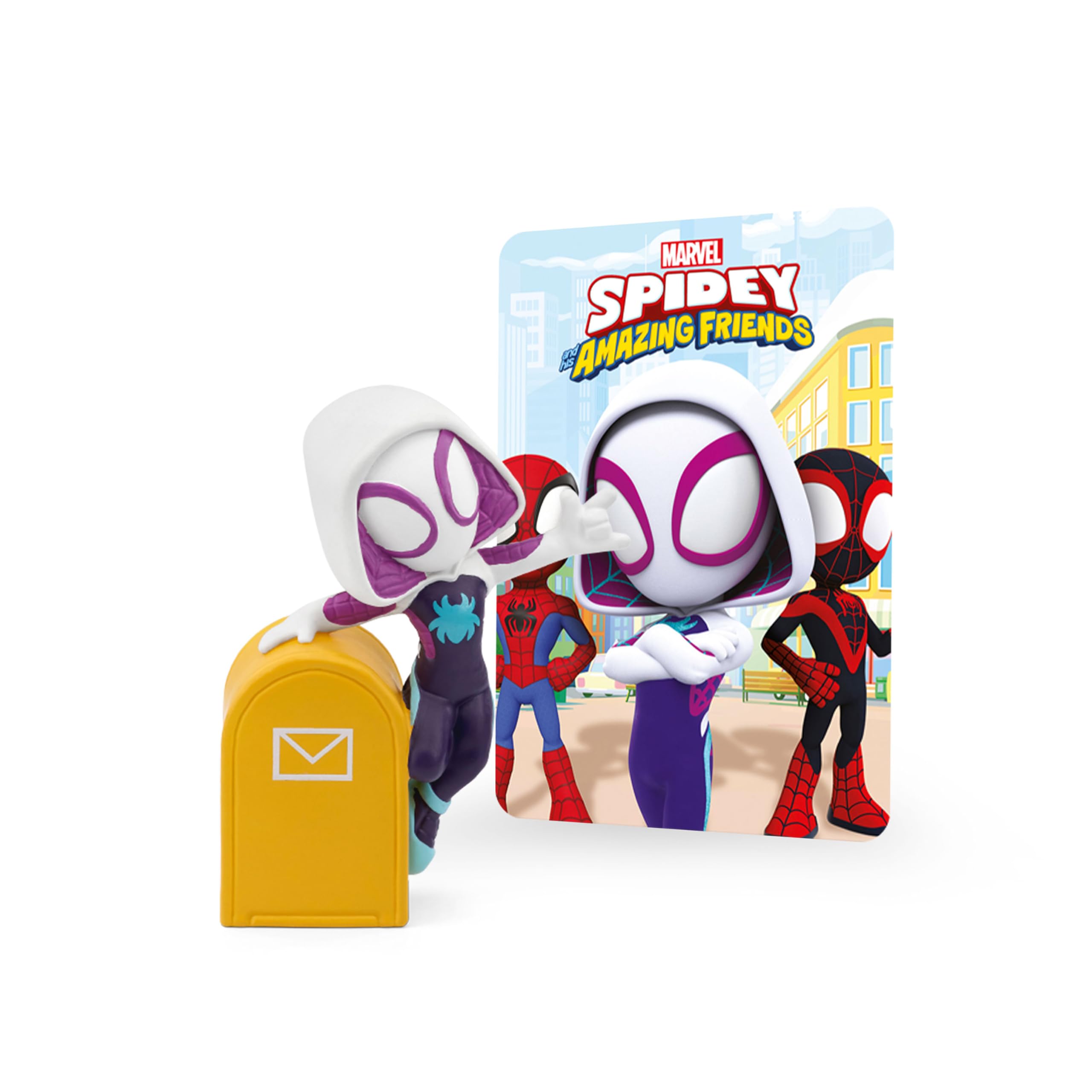 Tonies Ghost-Spider Audio Toy Character from Marvel's Spidey and His Amazing Friends