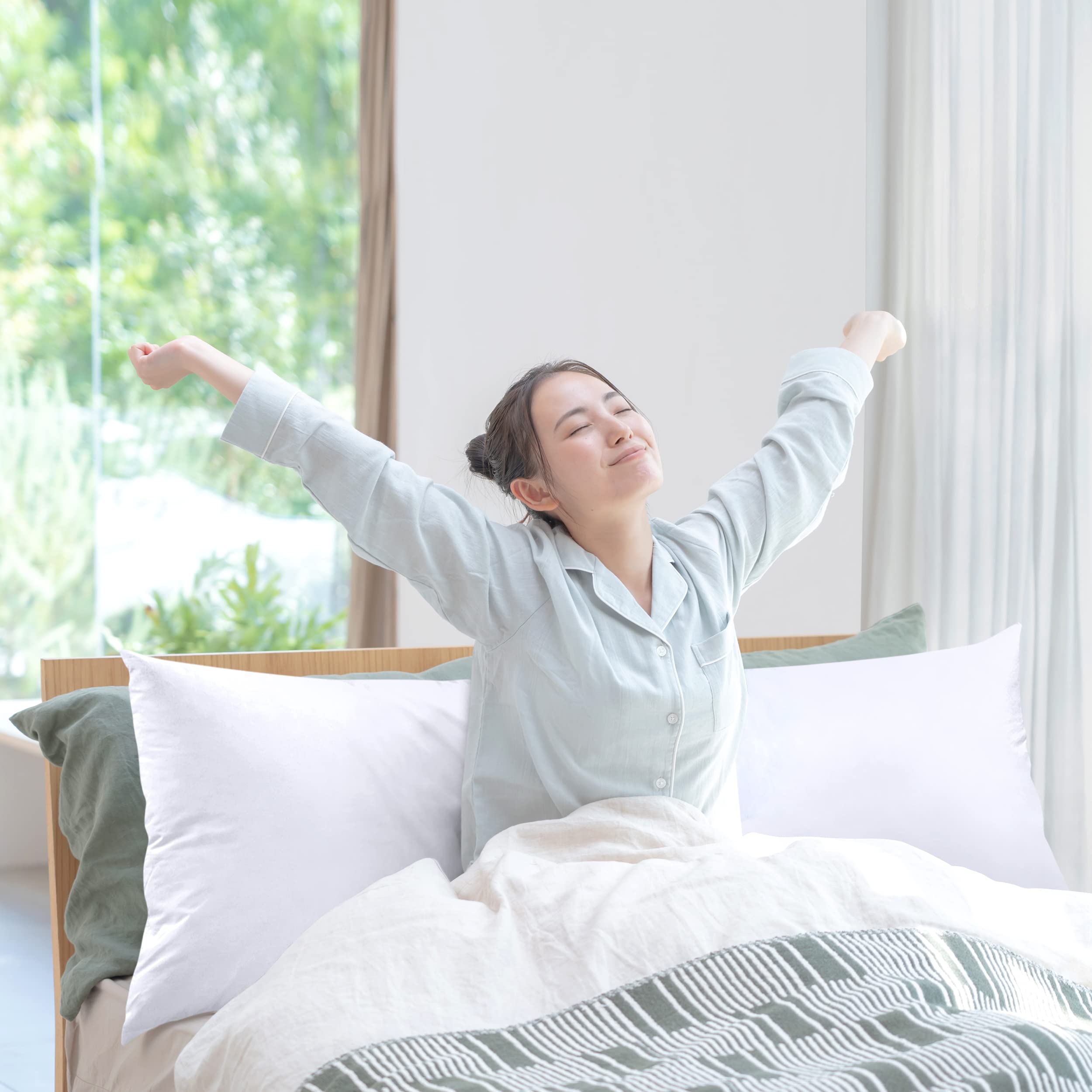 Utopia Bedding Full Body Pillow for Adults (White, 20 x 54 Inch), Long Pillow Insert for Sleeping, Ideal for Side Sleepers