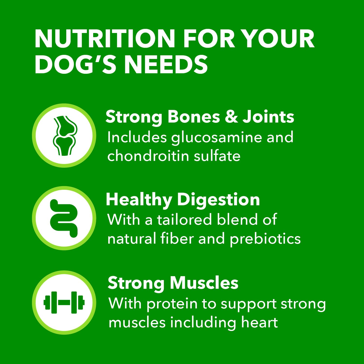 IAMS Proactive Health Large Breed Adult Dry Dog Food with Real Chicken, 30 lb. Bag
