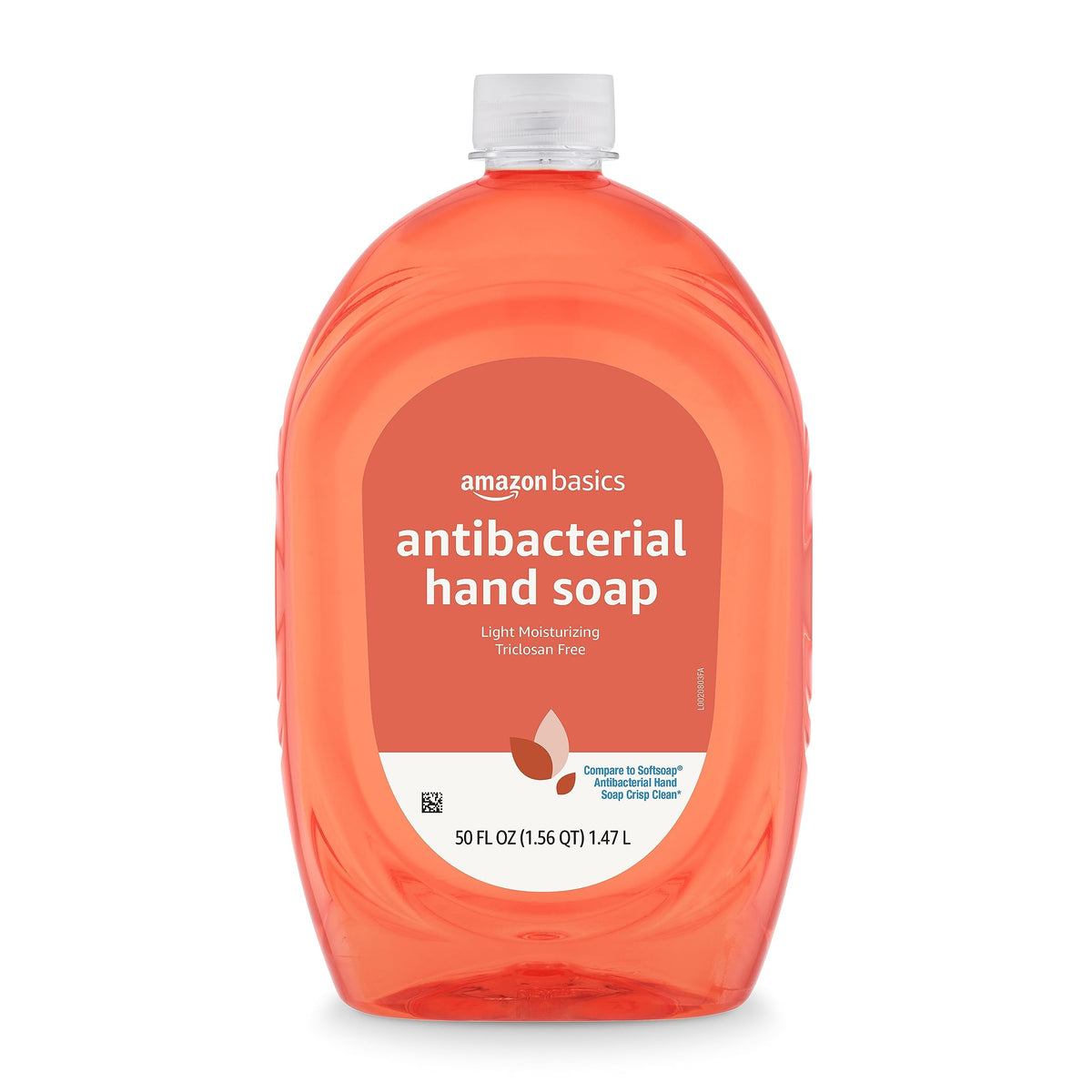 Basics Liquid Hand Soap Refill, Light Moisturizing, Triclosan-Free, Citrus, 50 Fl Oz (Pack of 1) (Previously Solimo)
