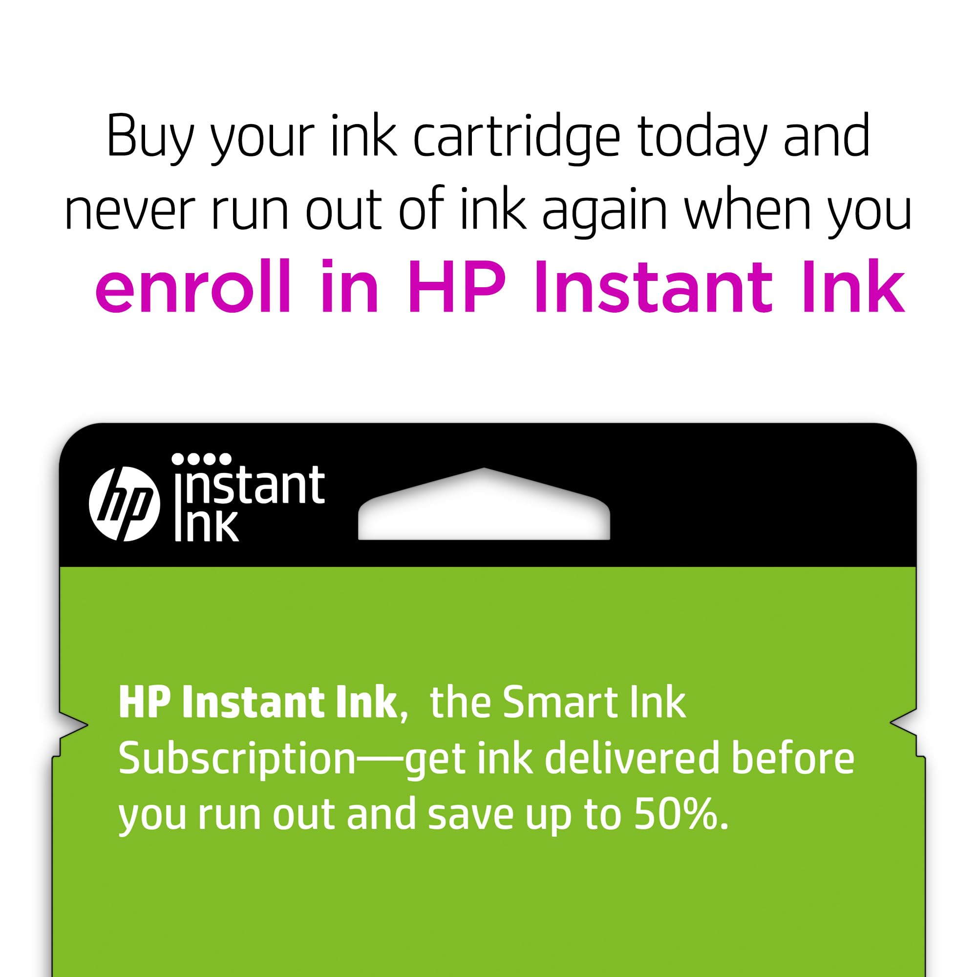 HP 67XL Black High-yield Ink Cartridge for HP Printers | Works with Printer Series: DeskJet 1255, 2700, 4100, ENVY 6000, 6400 Series | Eligible for Instant Ink | 3YM57AN