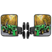 Universal Tractor Mirrors, Strong Magnetic Tractor Side Mirrors Compatible with Kubota B BX Mahindra John Deere Tractor Accessories