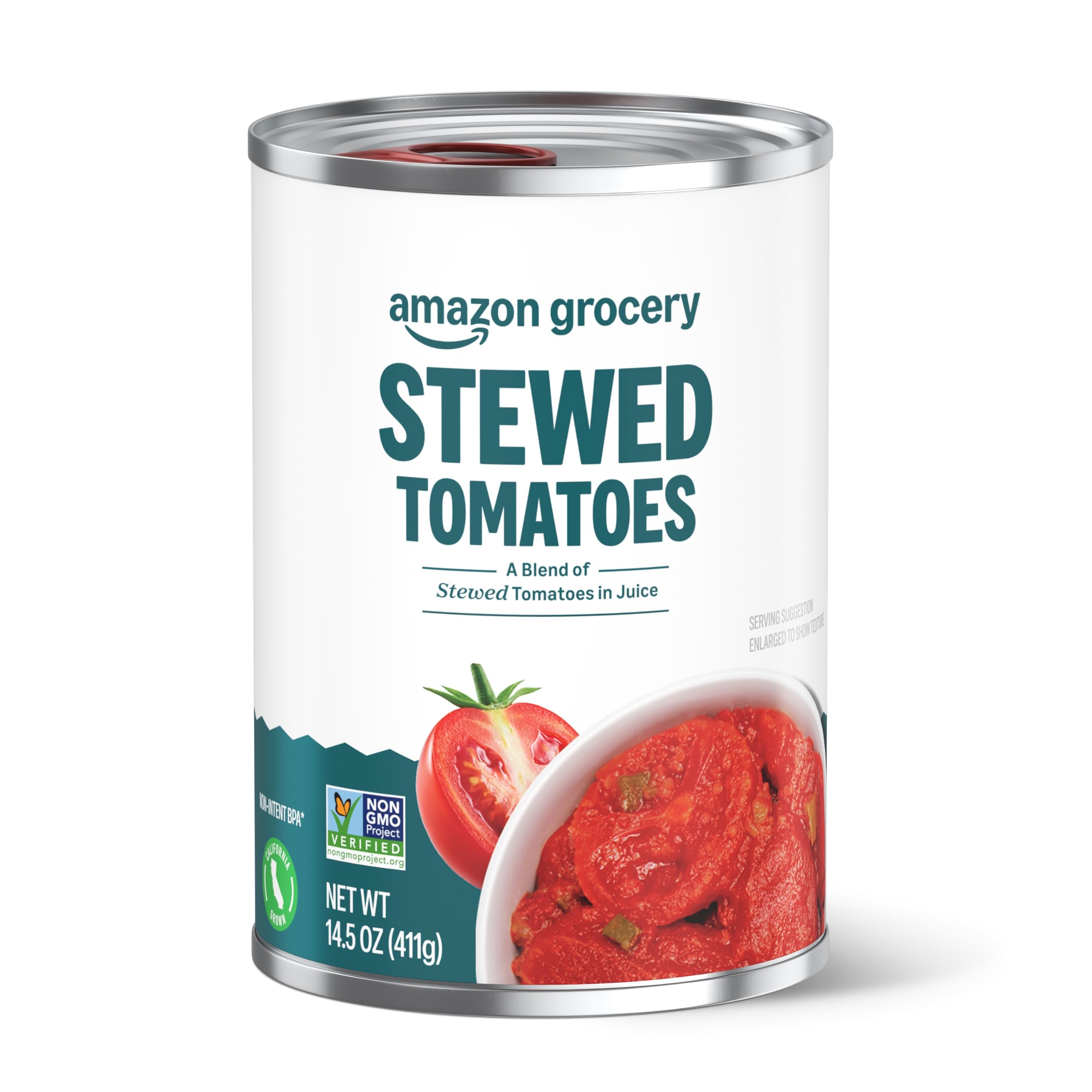 Grocery, Stewed Tomatoes, 14.5 Oz (Previously Fresh, Packaging May Vary)