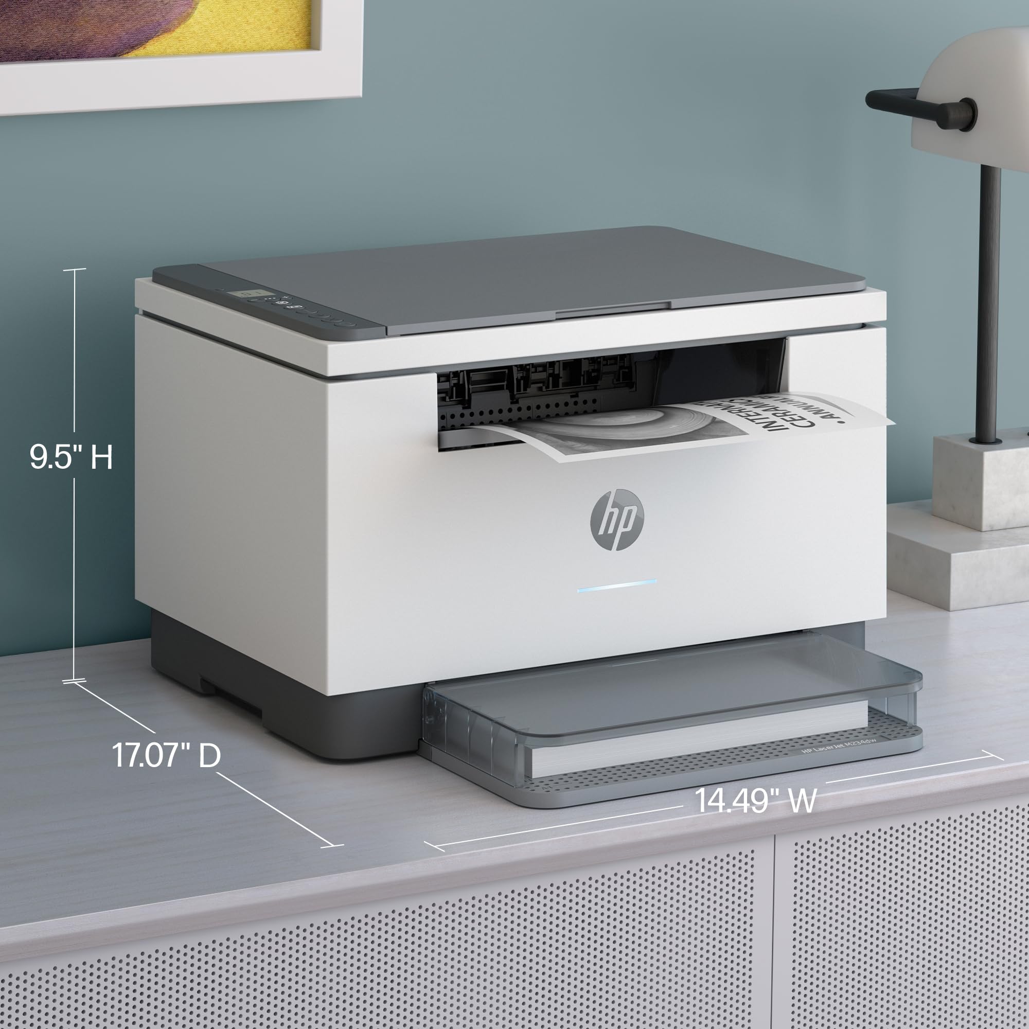 HP LaserJet MFP M234dw Wireless Printer, Print, scan, copy, Fast speeds, Easy setup, Mobile printing, Best-for-small teams, Instant Ink eligible