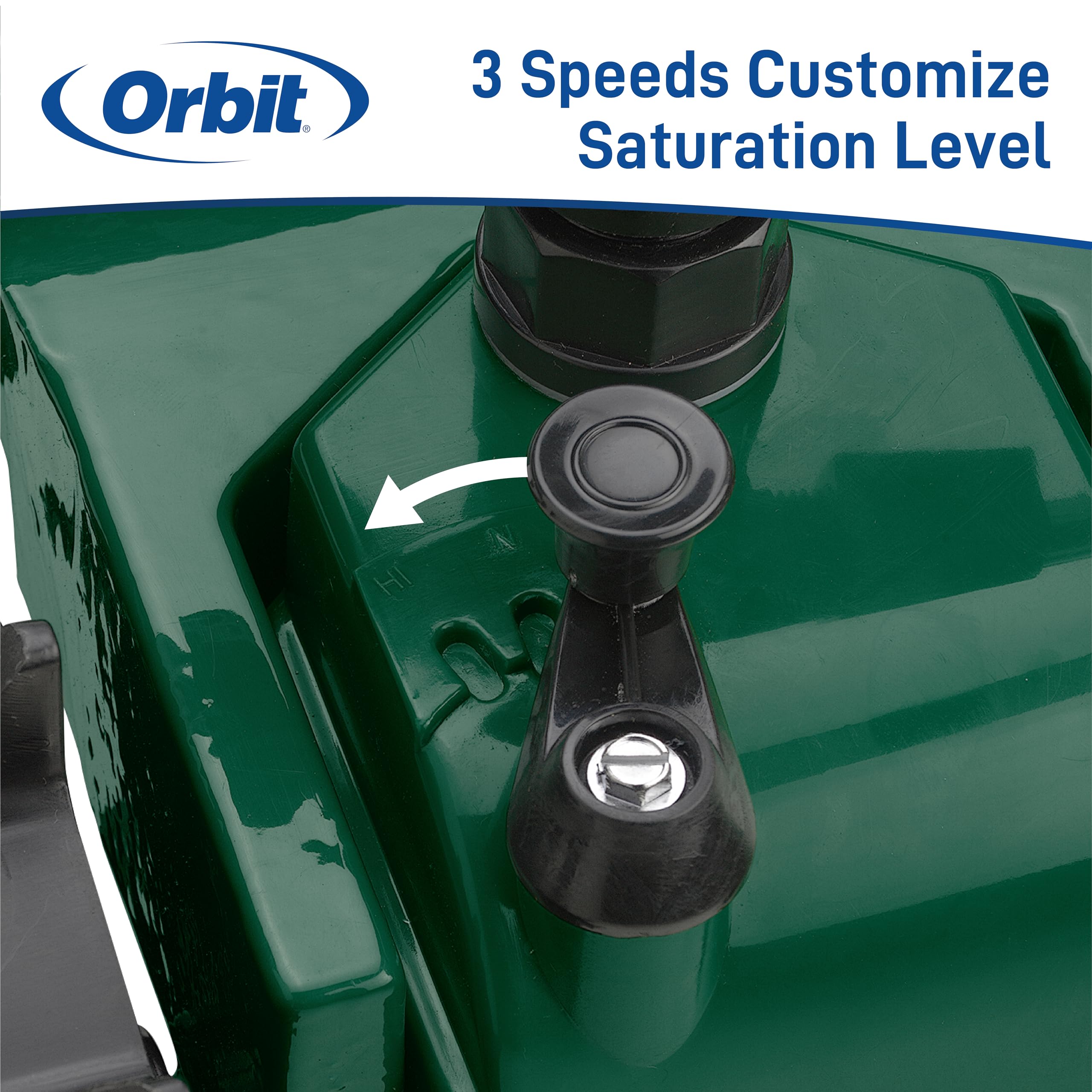 Orbit 58322 Traveling Tractor Water Sprinkler