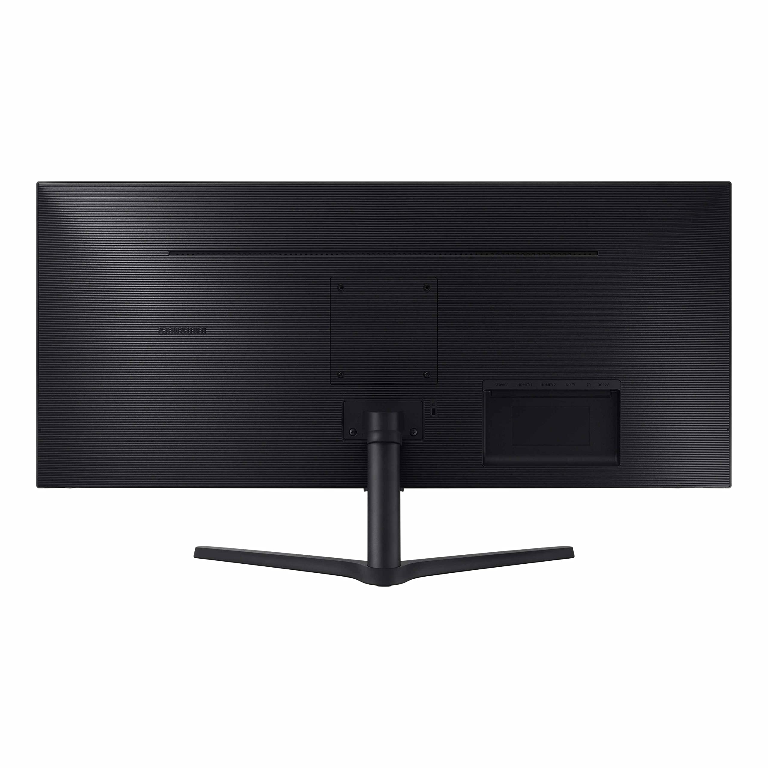 SAMSUNG 34" ViewFinity S50GC Series Ultrawide QHD Monitor, 100Hz, 5ms, HDR10, AMD FreeSync, Ultrawide Screen, Eye Care, Thin Bezels, PIP, PBP, LS34C50DGANXZA, 2023, Black
