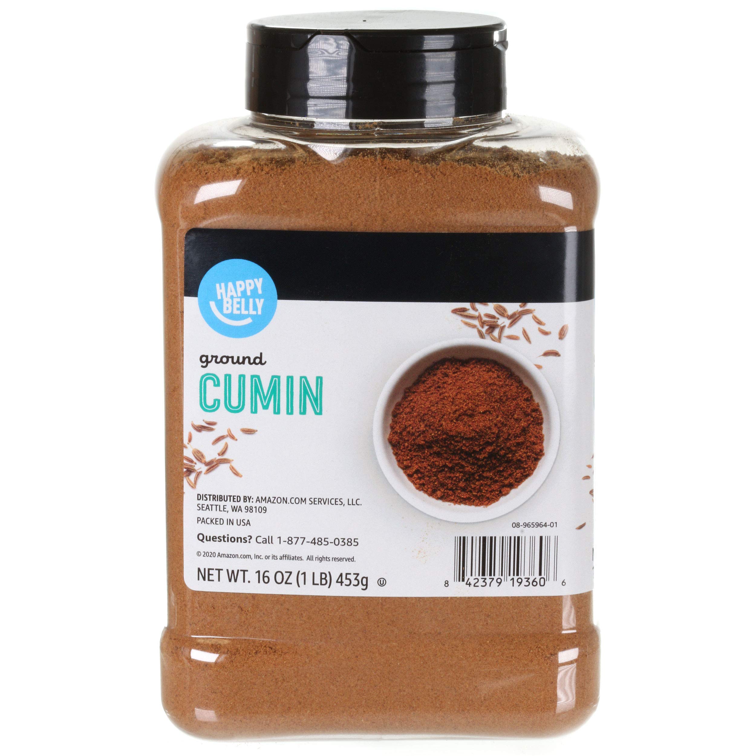 Brand - Happy Belly Ground Cumin, 16 ounce
