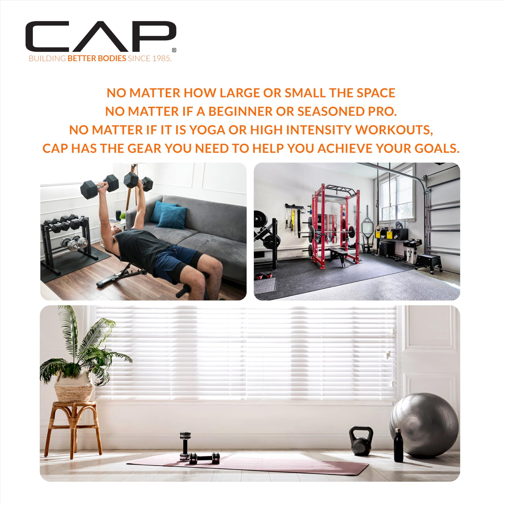 CAP Barbell A-Frame Dumbbell Weight Rack, Carbon