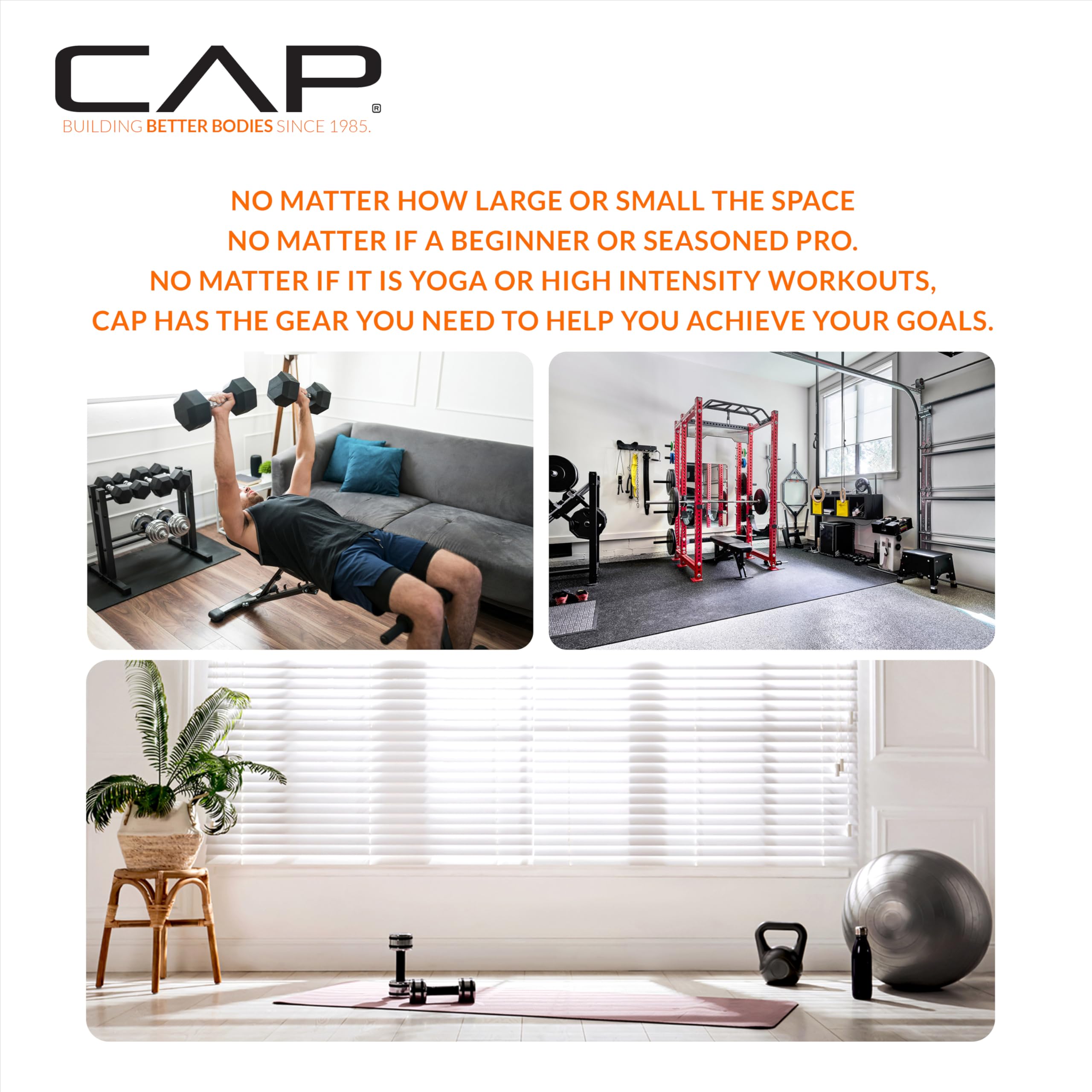 CAP Barbell A-Frame Dumbbell Weight Rack, Carbon