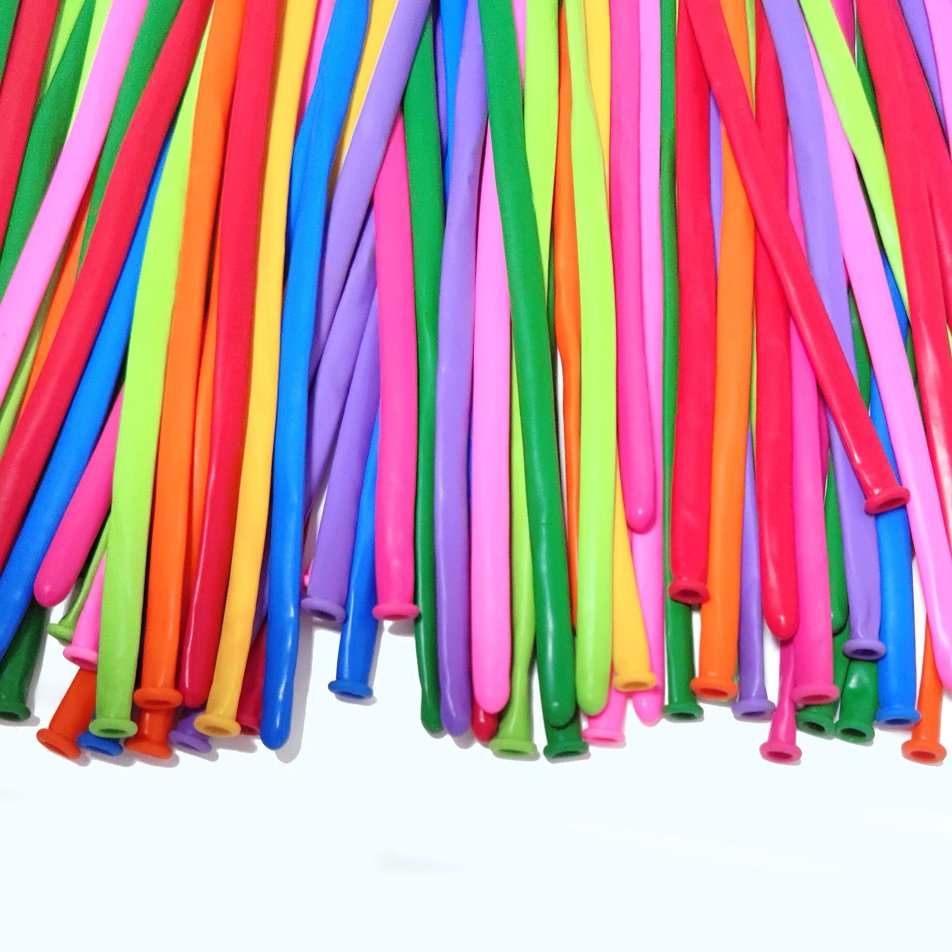 LXZFCRG 260 Balloons Pack of 100 Long Balloon Animal Twisting Balloons for for Animal Shape Birthdays Clowns