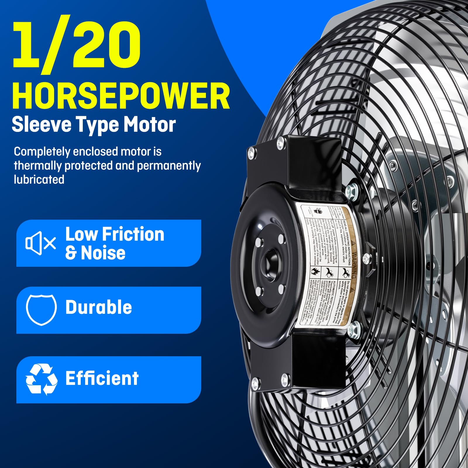 iLIVING 12" Wall Mounted Shutter Exhaust Fan, Automatic Shutter, with Thermostat and Variable Speed controller, 0.6A, 960 CFM, 1400 SQF Coverage Area Silver (ILG8SF12V-ST)
