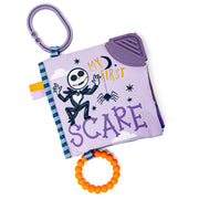 Kids Preferred Disney Nightmare Before Christmas My First Scare Jack Skellington Softes Buch Baby Beißring Knisterbuch mit praktischem Clip, Knisterseiten und Beißringen, Mehrfarbig