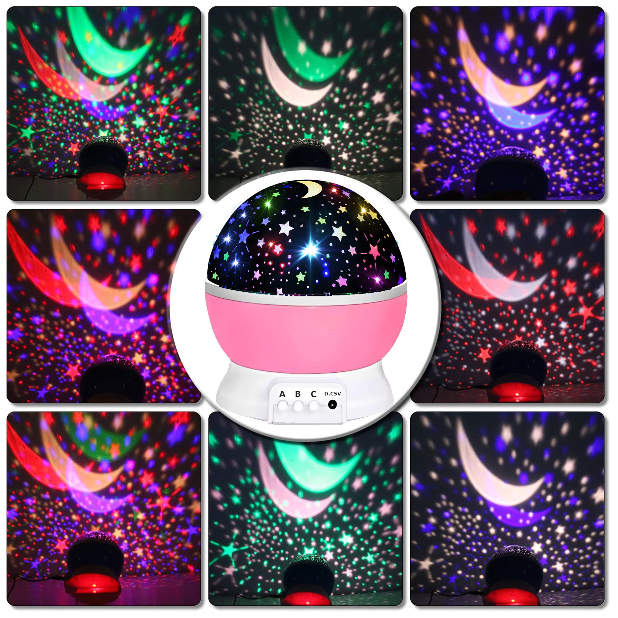 Toys for 1-10 Year Old Girls,Star Projector for Kids 2-9 Year Old Girl Gifts Toys for 3-8 Year Old Girls Christmas Gifts for 4-7 Year Old Boys Birthday Gifts Stocking Stuffers for Kids