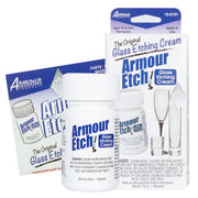 Armour Etch Glasgravur-Creme – Erstellen Sie beeindruckende Designs auf Glasoberflächen – Gravur-Creme für Glas von Armour Products – 79,4 g Nettogewicht