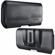 DeBin Holster for iPhone 16 Pro 16e 15 15Pro 14 13 12 11 Xs 10 X XR - Cell Phone Belt Holder Case with Clip for Men Women Pouch (Fits Protective Cover on) Black