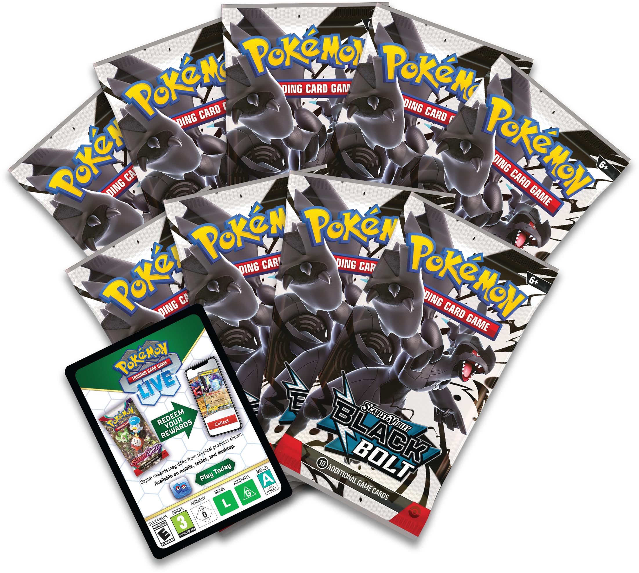 Pokemon TCG Scarlet & Violet 10.5 Black Bolt Elite Trainer Box