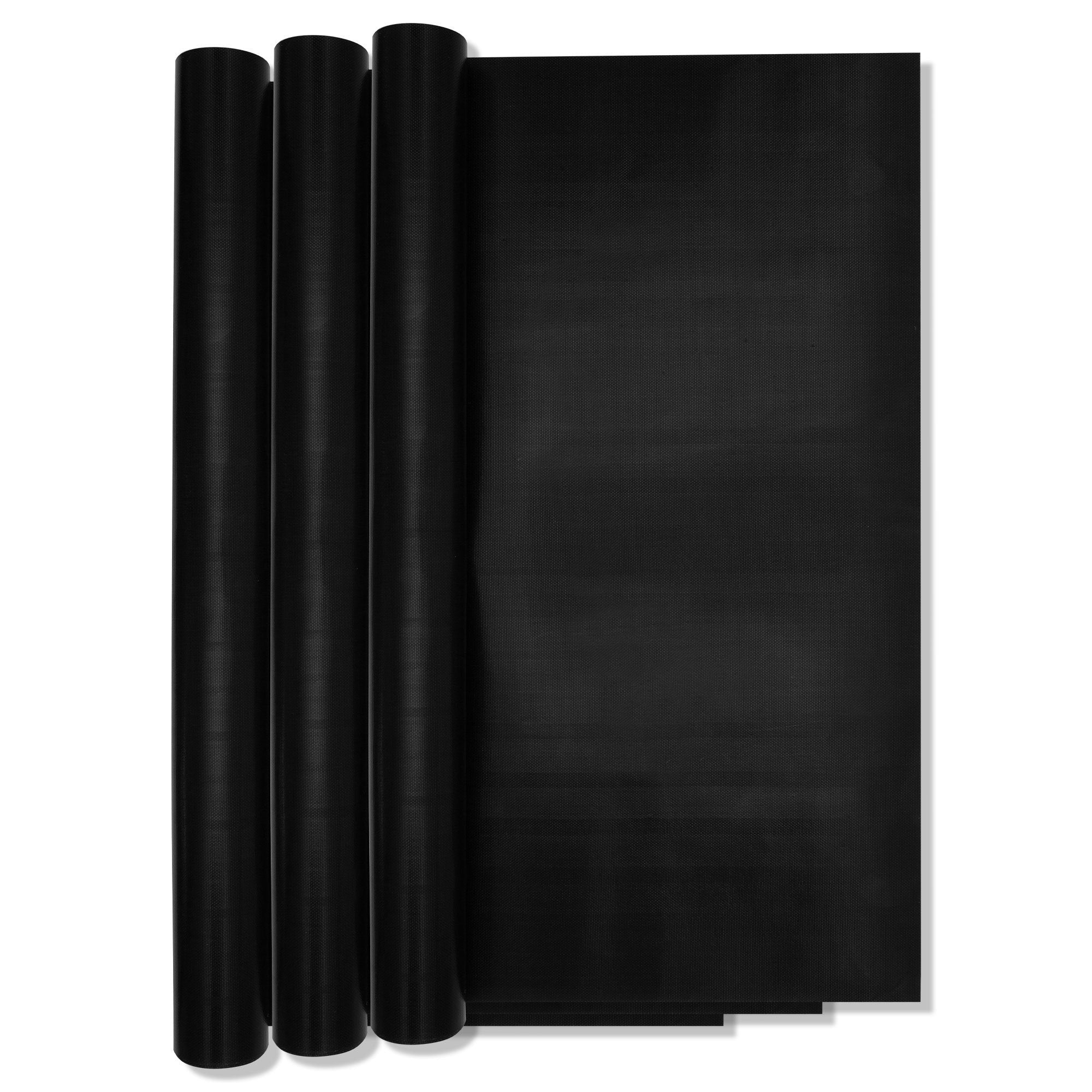 3 Pack Non-Stick Heavy Duty Oven Liners Set for Bottom of Electric Oven by Grill Magic - Thick, Heat Resistant Fiberglass Mat - Easy to Clean, Reduce Spills, Stuck Foods & Clean Up - BPA Free