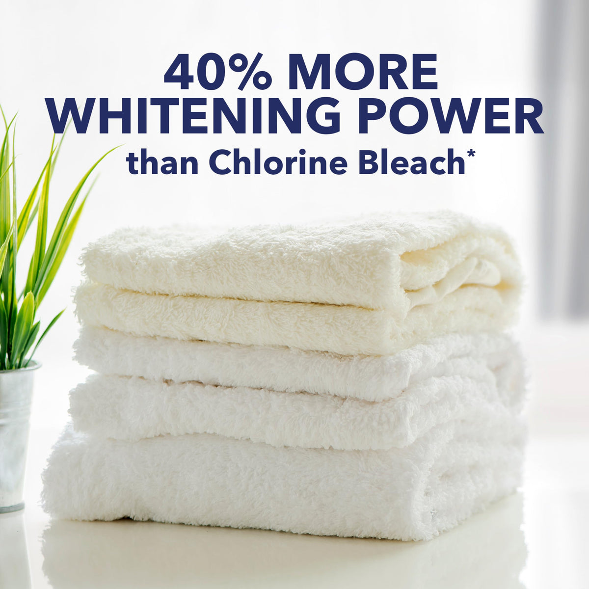 OxiClean White Revive Wäsche-Aufheller und Fleckenentferner Flüssig, 1,47 L
