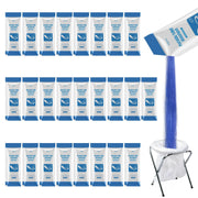 Poesie Liquid Waste Gel for Portable Toilet 25 Packets Porta Potty Degradable Absorbent Gel Poo Urine Powder for Outdoor Recreation Camping Toilet Emergency Toilet Treatment Chemicals