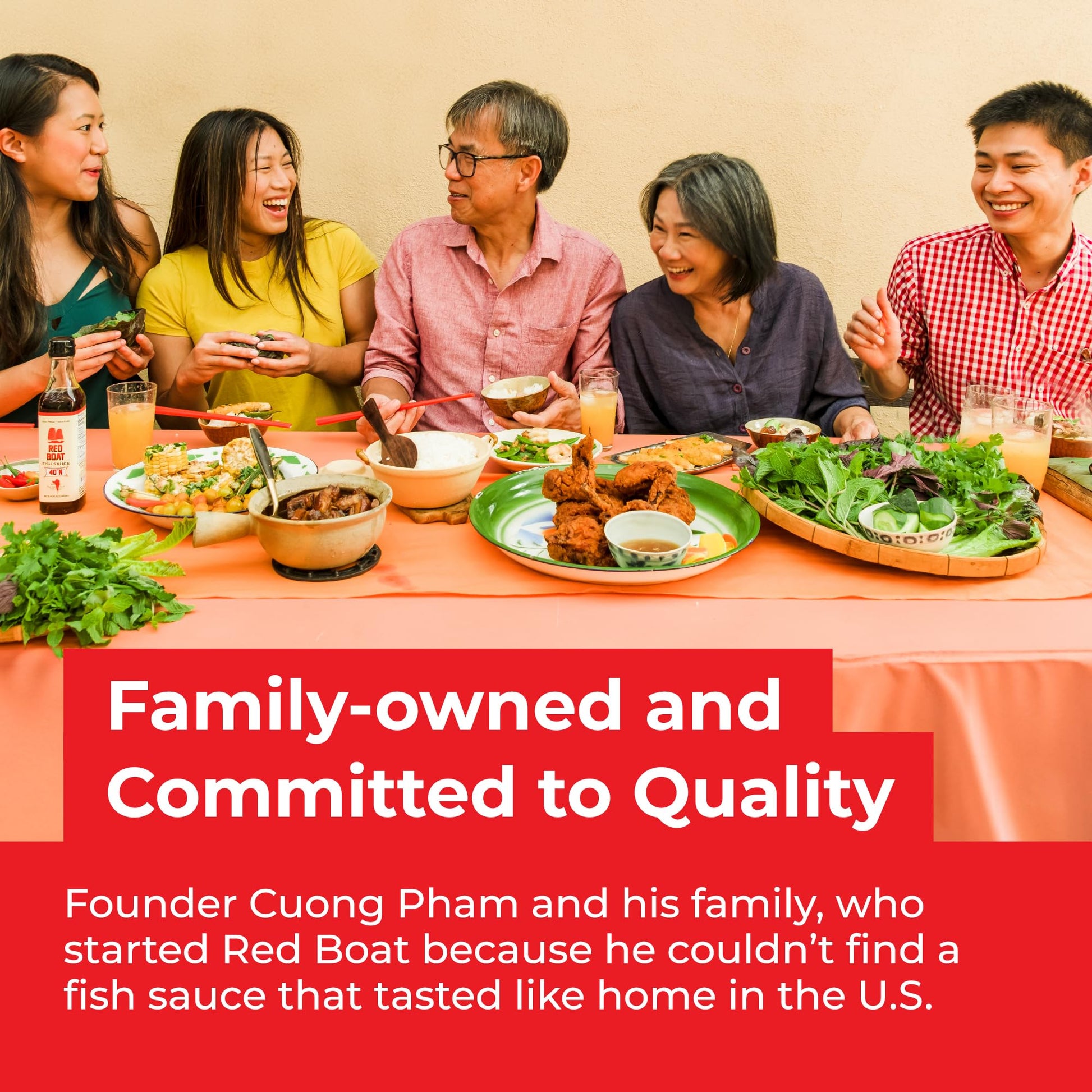 Red Boat Fish Sauce | Premium 40°N Fish Sauce made with just 2 ingredients in Vietnam | Keto, Paleo & Whole 30 | Gluten and Sugar free | 17 fl oz