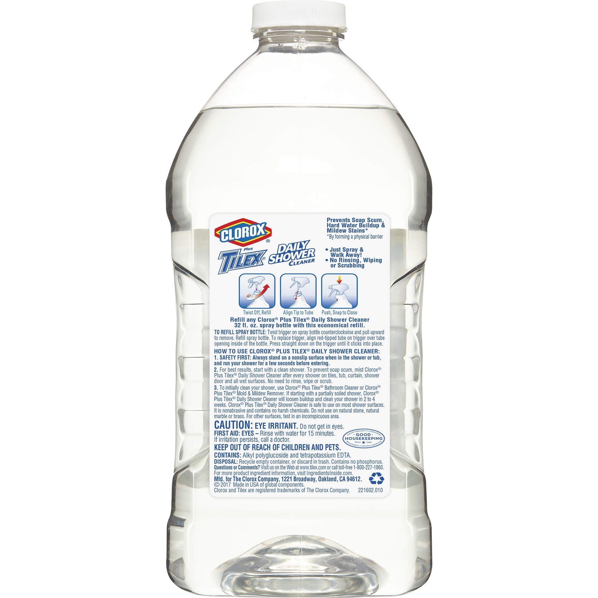 Tilex Shower Spray Refill, 64 Fl Oz (Pack of 2)