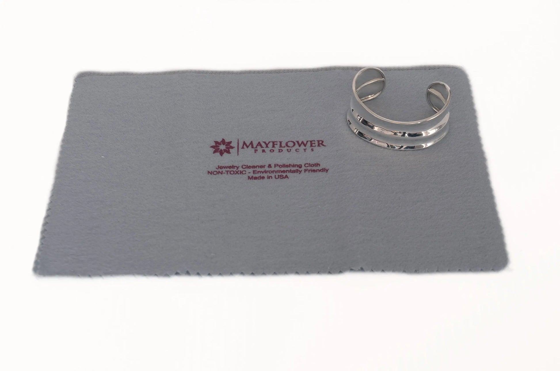 Pro Size Polishing Cleaning Cloth Pure Cotton Made in USA for Gold, Silver, and Platinum Jewelry, Eco Friendly Large Cleaner Cloth 11 x 14 in. Keeps Jewelry Clean and Shiny