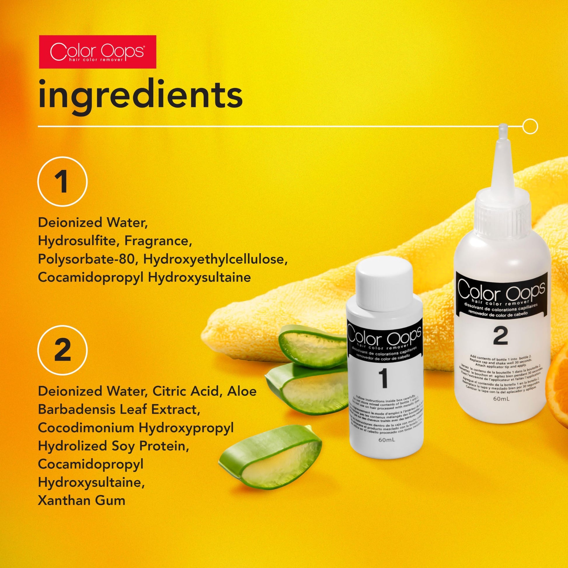 Color Oops Extra Conditioning Hair Color Remover, 1 Application, Hair Dye Remover Processes in 20 Minutes, Safely Removes Permanent & Semi-Permanent Dye, Ammonia & Bleach Free