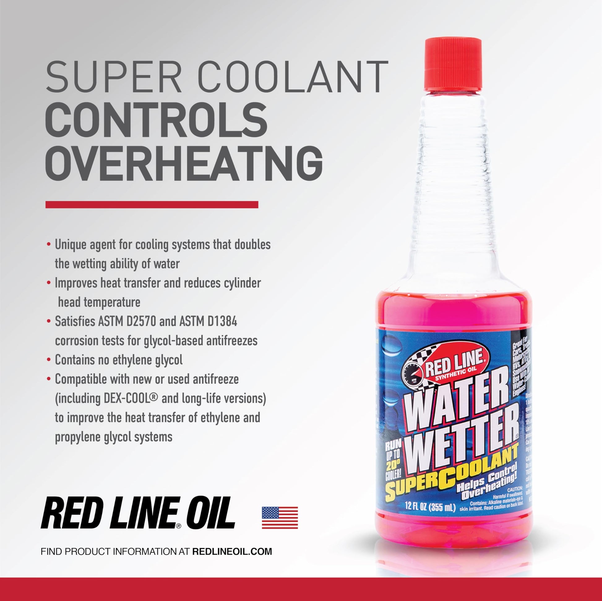 Red Line 80204 WaterWetter Super Coolant - 12 Ounce