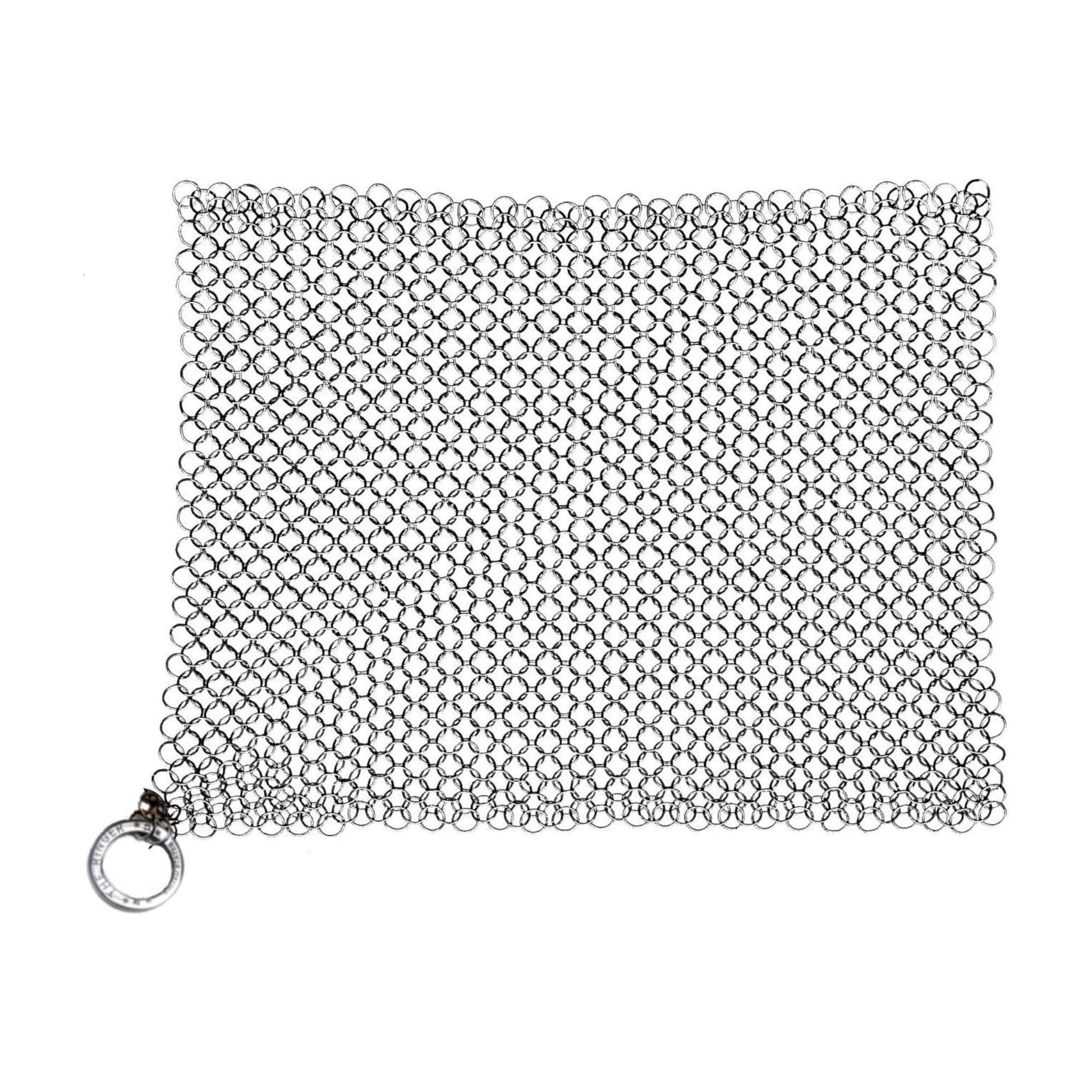 The Ringer - The Original Stainless Steel Cast Iron Cleaner, Patented XL 8x6 Inch Design