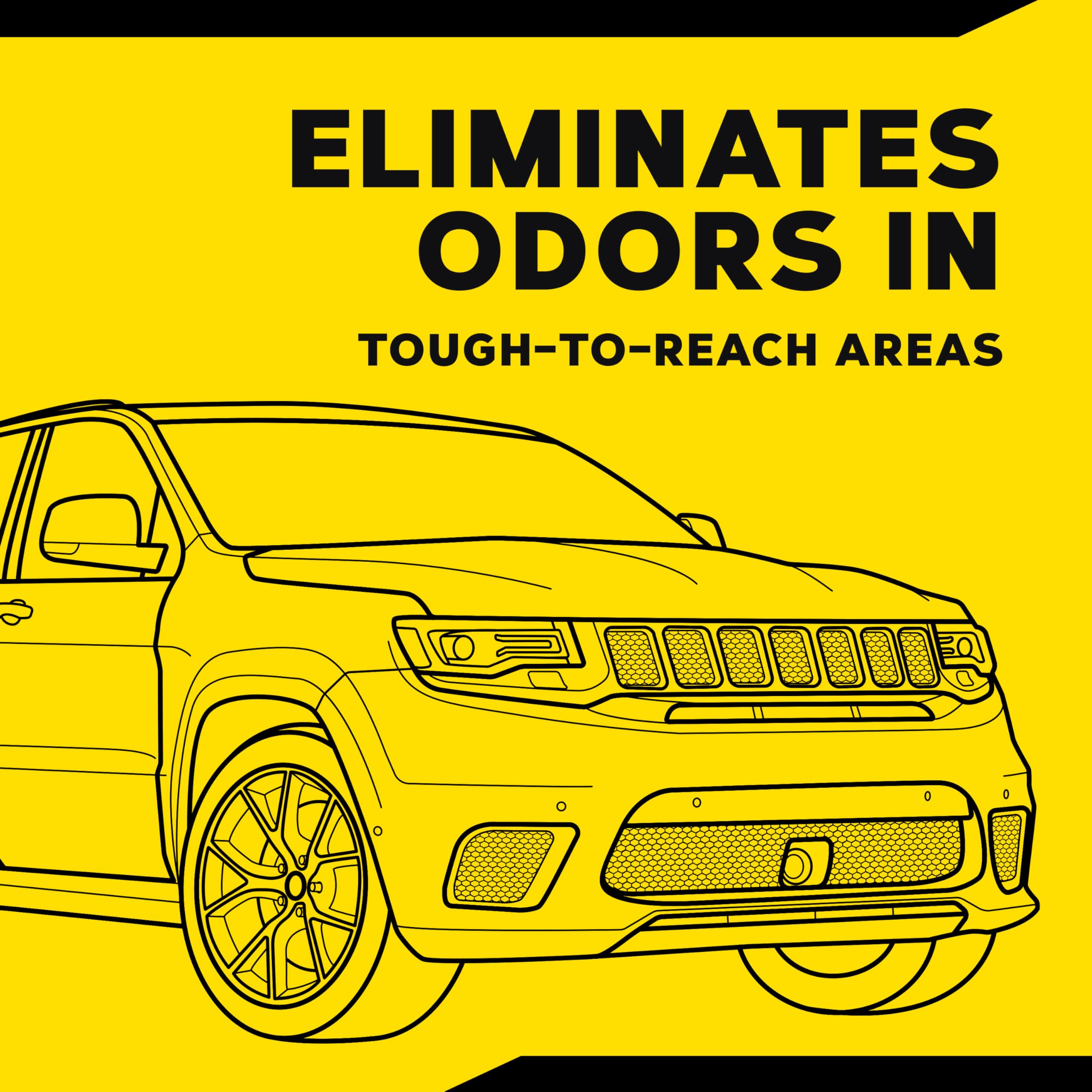 Meguiar's G16602 Meguiar's Whole Car Air Refresher, Odor Eliminator Spray Eliminates Strong Vehicle Smells Throughout Your Interior, Summer Scent, 2 Oz Aerosol Canister