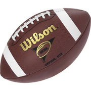 Wilson NCAA Composite Football - Official Size, Brown, 1