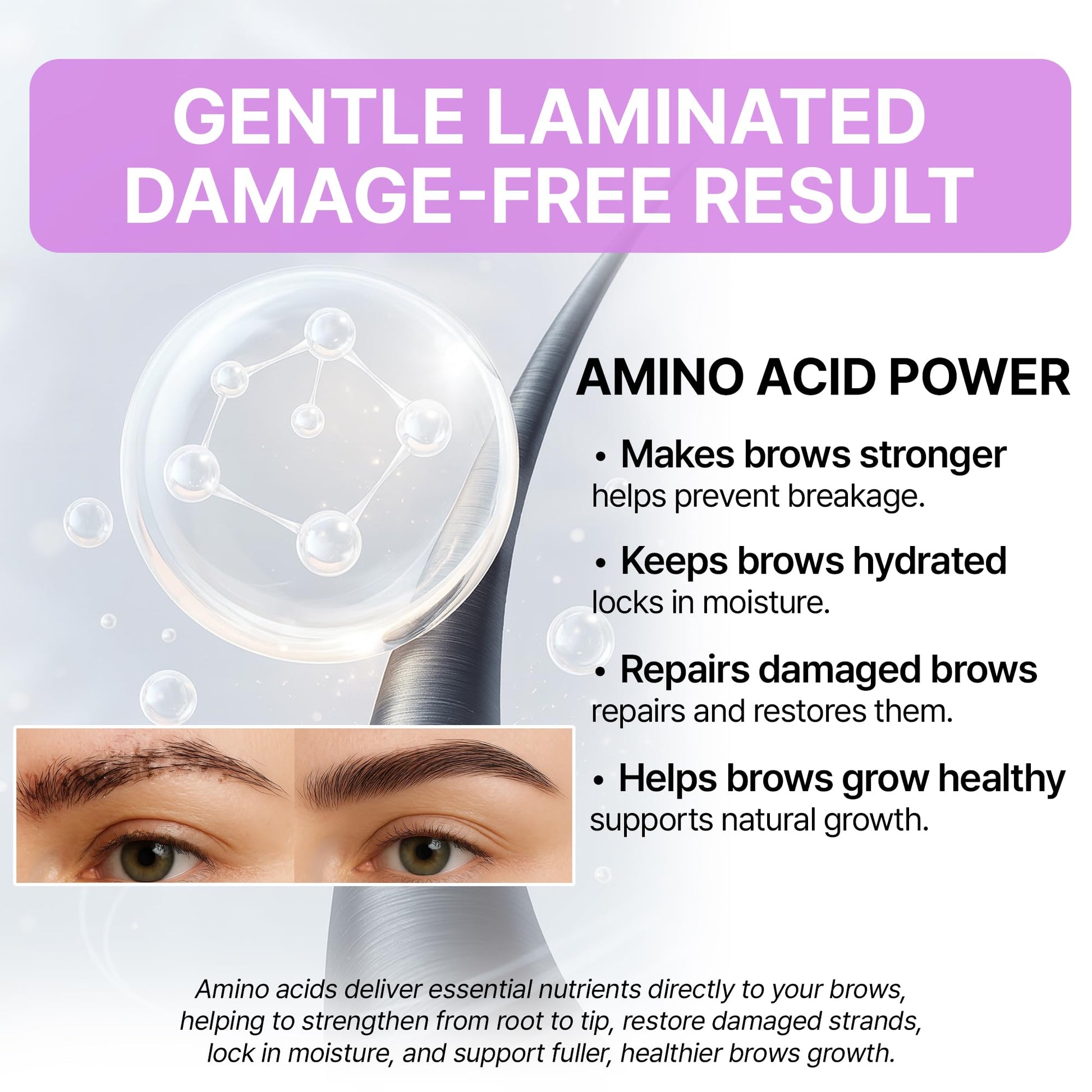 CLIONE PRIME At Home Brow Lamination Kit - DIY Eyebrow Lamination Kit Professional Eye Brow Perm Kit Instant DIY Eyebrow Lift Kit for Fuller Thicker Brows Lasts For Upto 8 Weeks